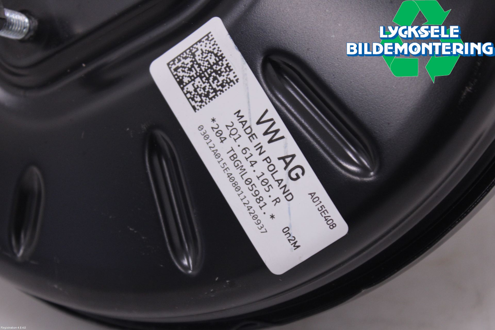 Volkswagen VW TAIGO 22- Bromsservo