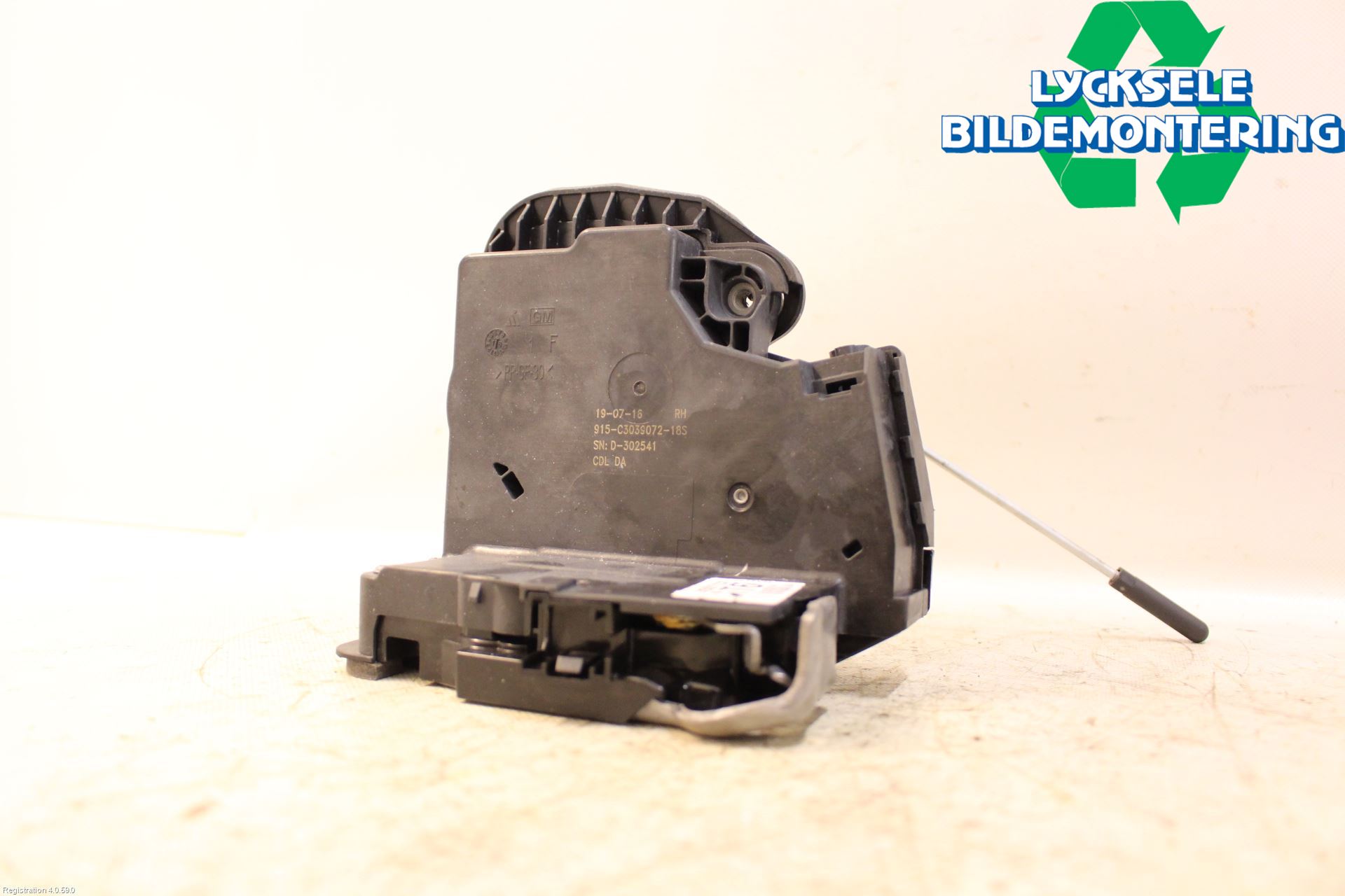 Opel ASTRA K 16-22 Låskista-Dörrlås