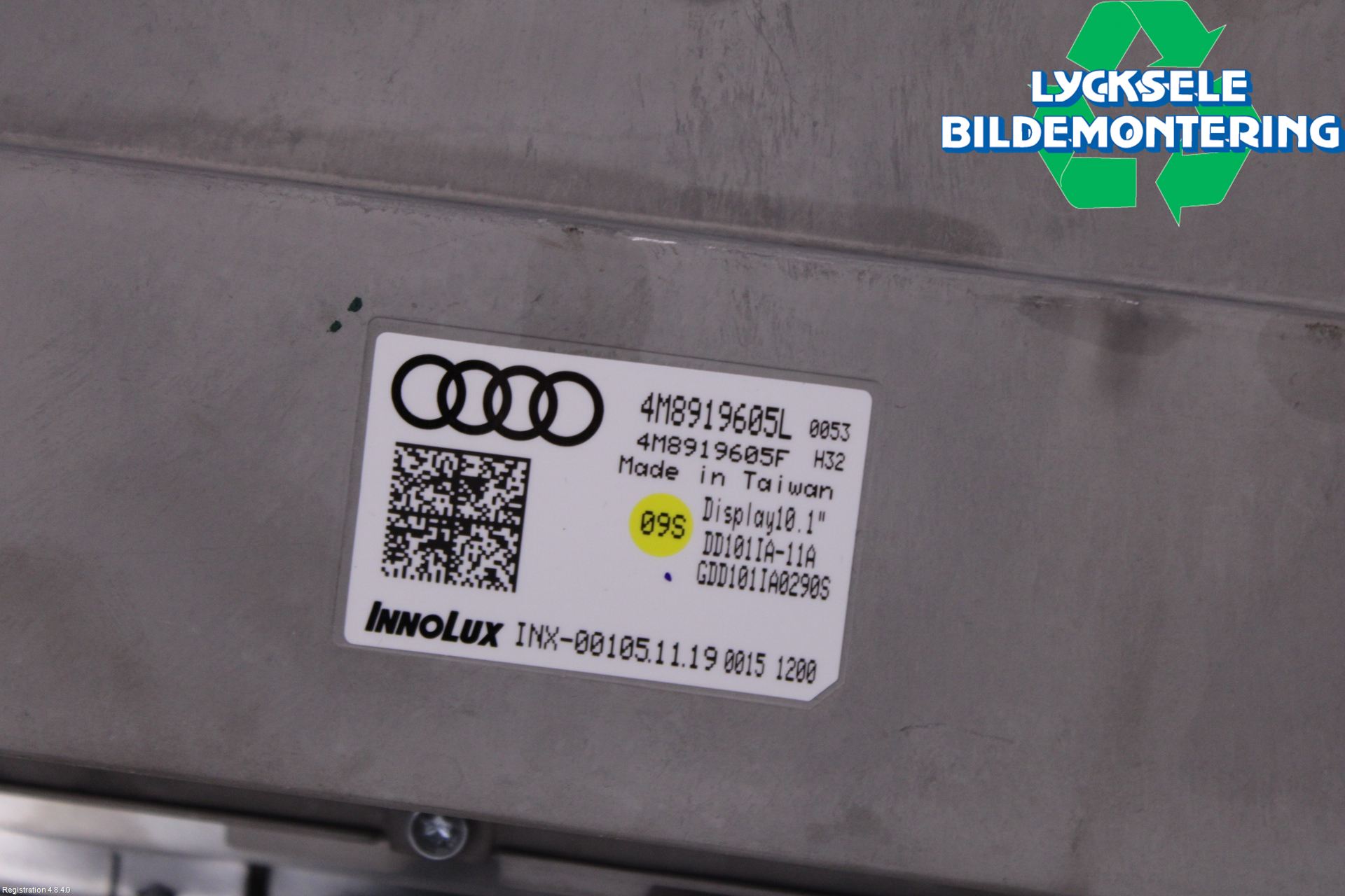 Audi Q8/SQ8 4M 19- Bildskärm