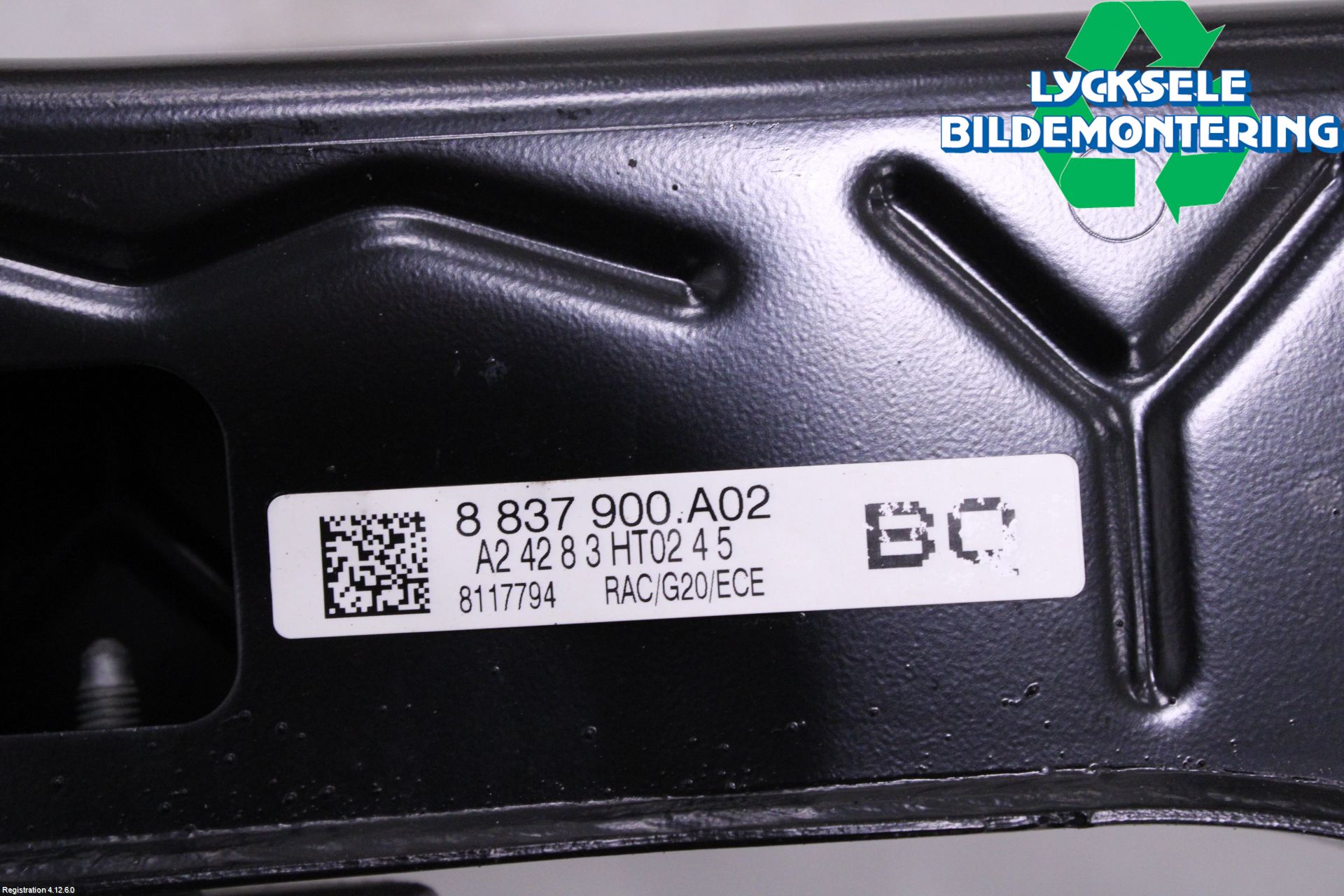 BMW 3 G20/G21/G80/G81 19- Bakaxelbalk