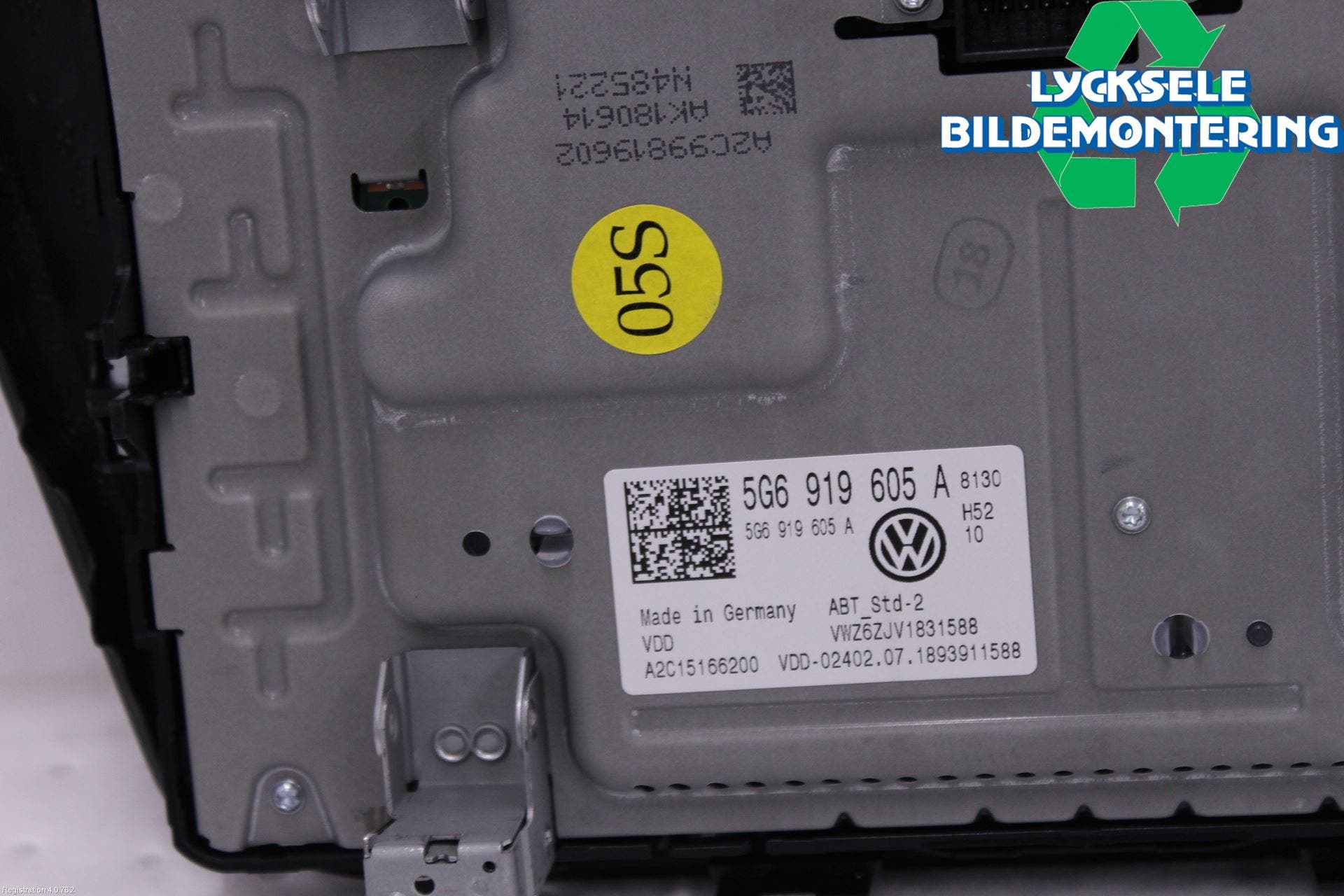 Volkswagen VW TIGUAN 16-24 Bildskärm