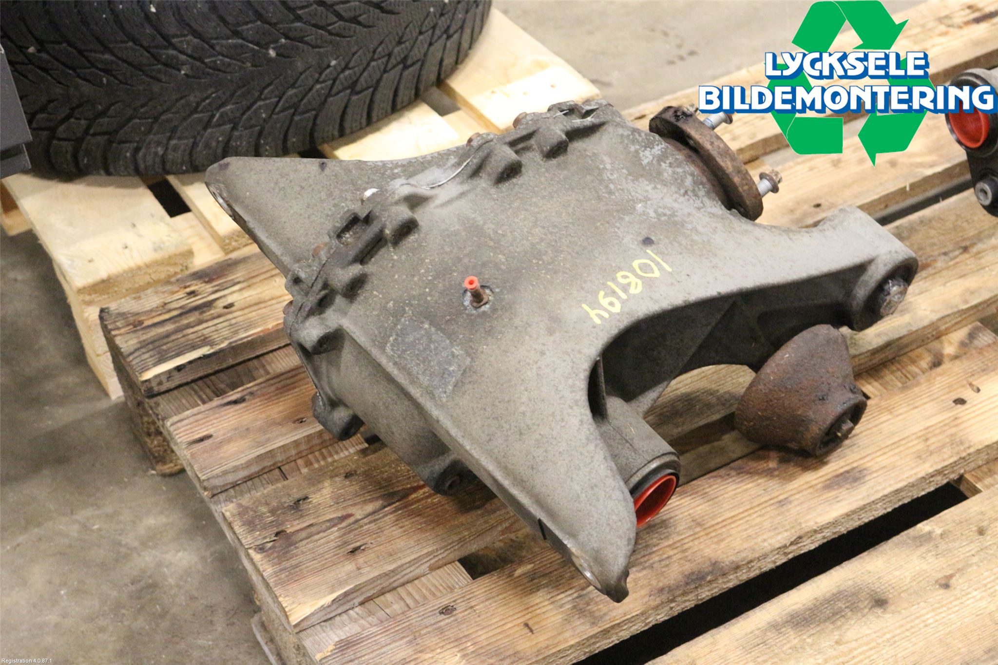 Landrover RANGE ROVER SPORT (L320) 10-13 Bakväxel-Diff