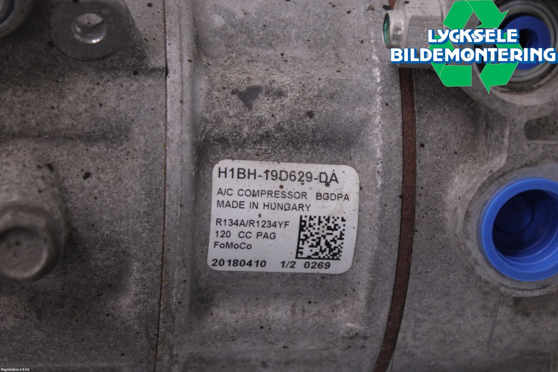 Ford FIESTA (VII) 18-23 Ac Kompressor