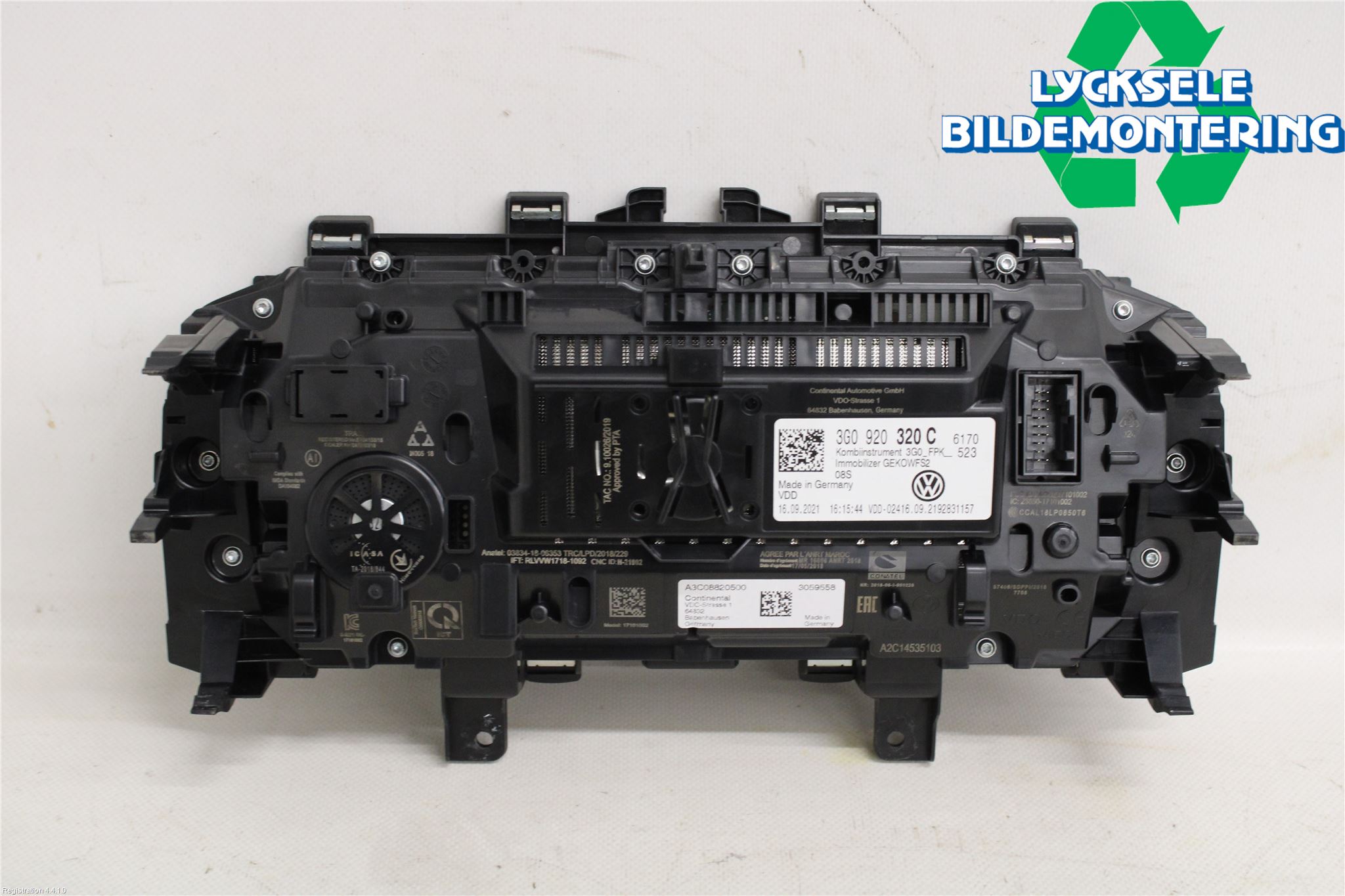 Volkswagen VW TIGUAN 16-24 Instrument Komb