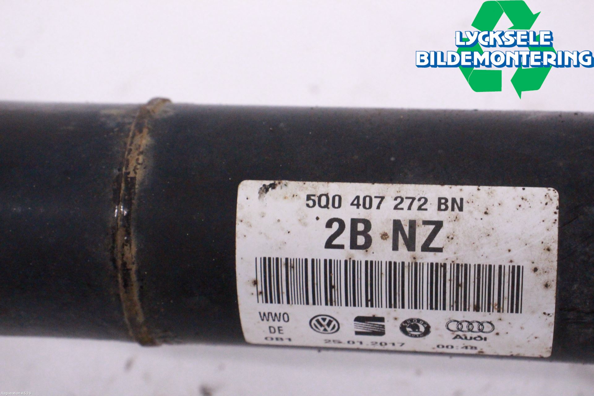 Skoda YETI Drivaxel Fram Höger