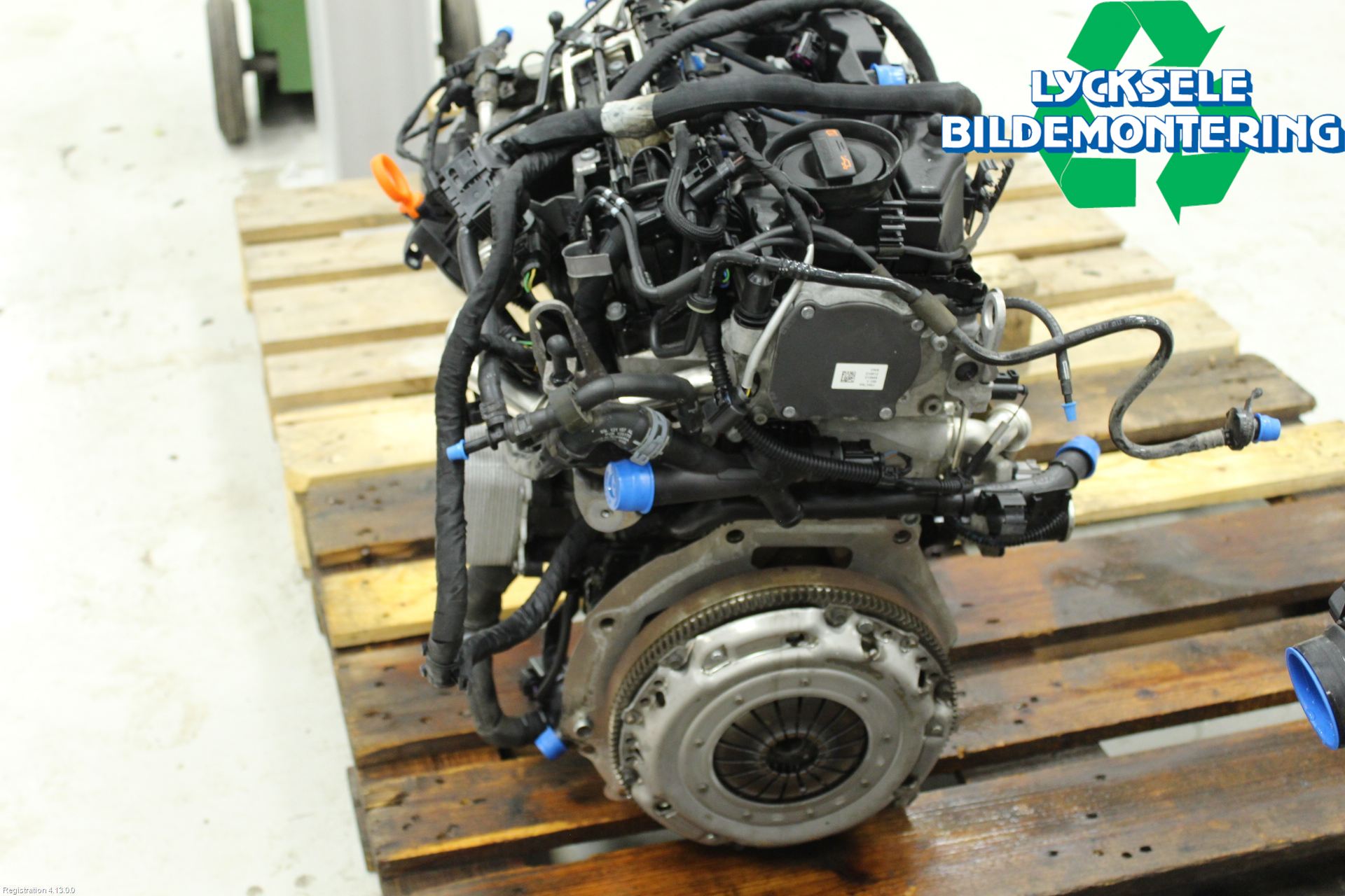 Volkswagen VW GOLF VI 09-13 Motor Diesel