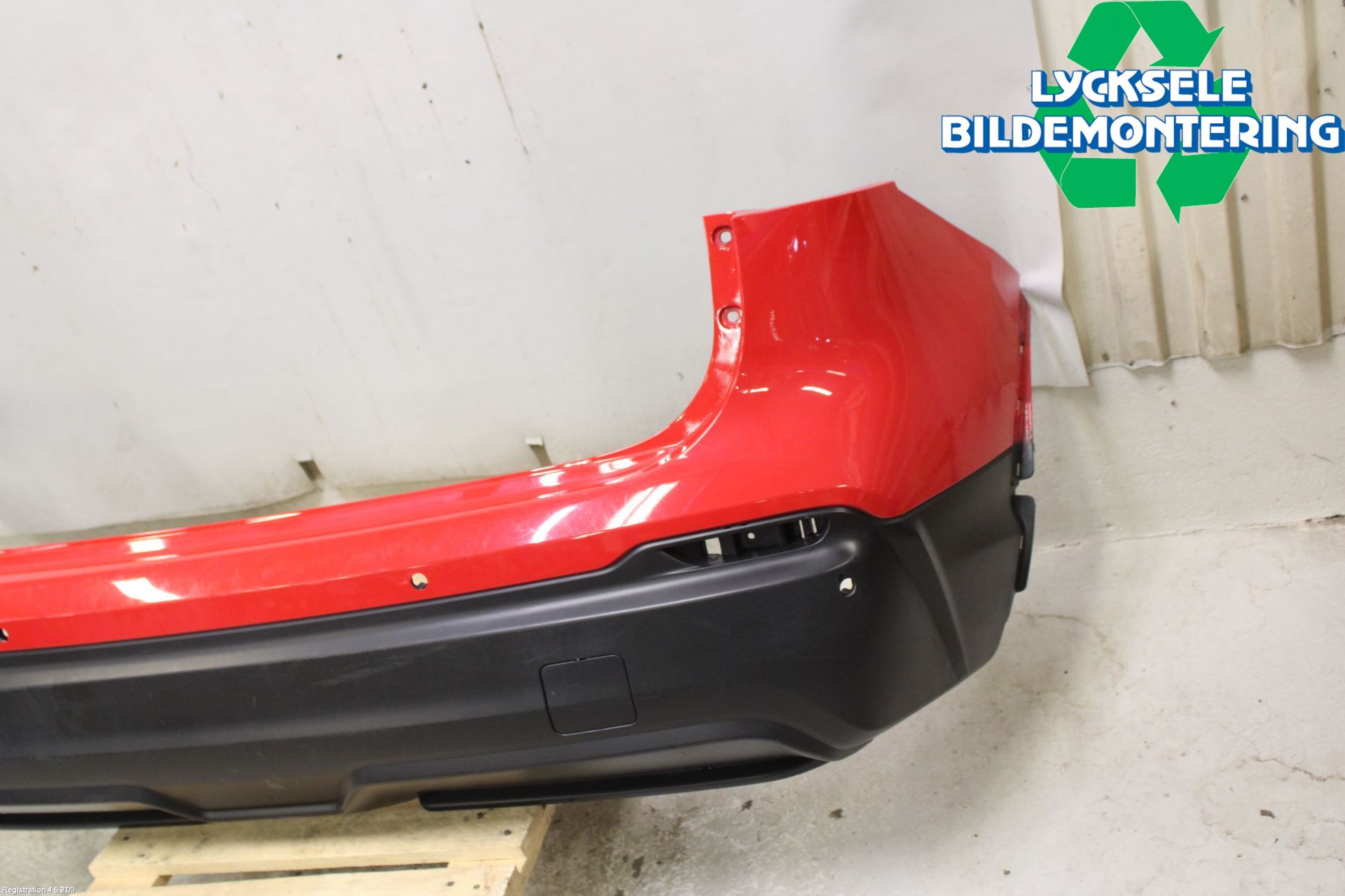 Nissan QASHQAI 17-21 Stötfångarbeklädnad Bak