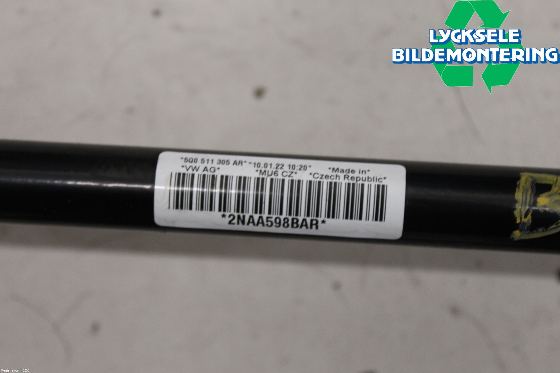 Volkswagen VW GOLF / E-GOLF VIII 20- Krängningshämmare Bak