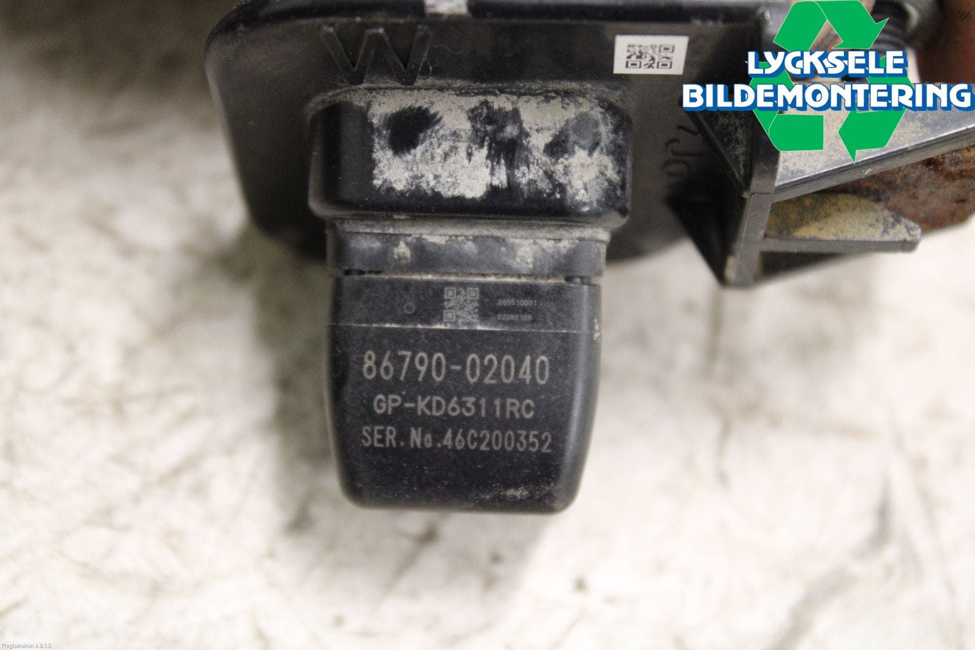 Toyota AURIS 13-19 Parkeringshjälp Kamera