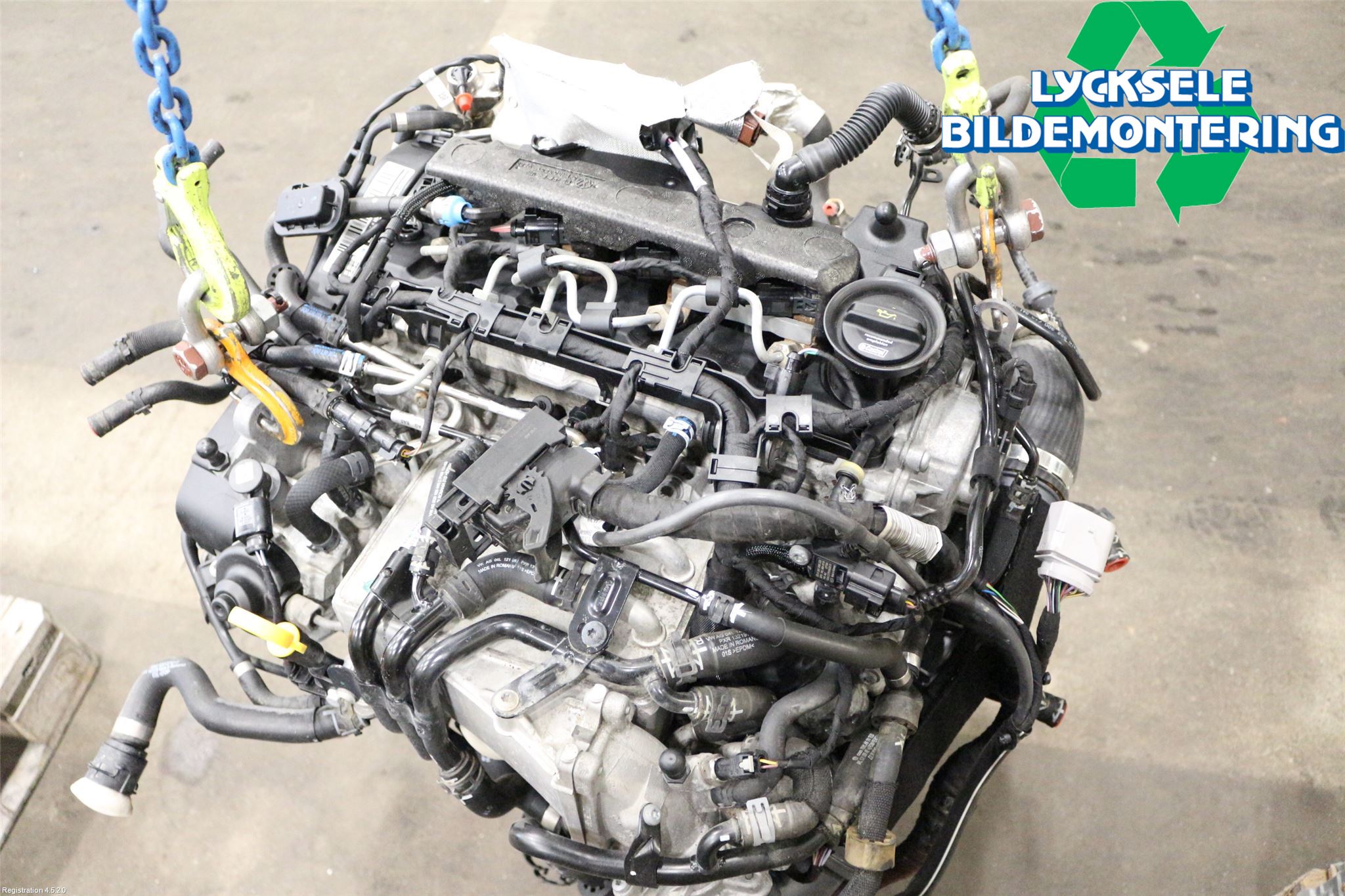 Volkswagen VW PASSAT 15-19 Motor Diesel