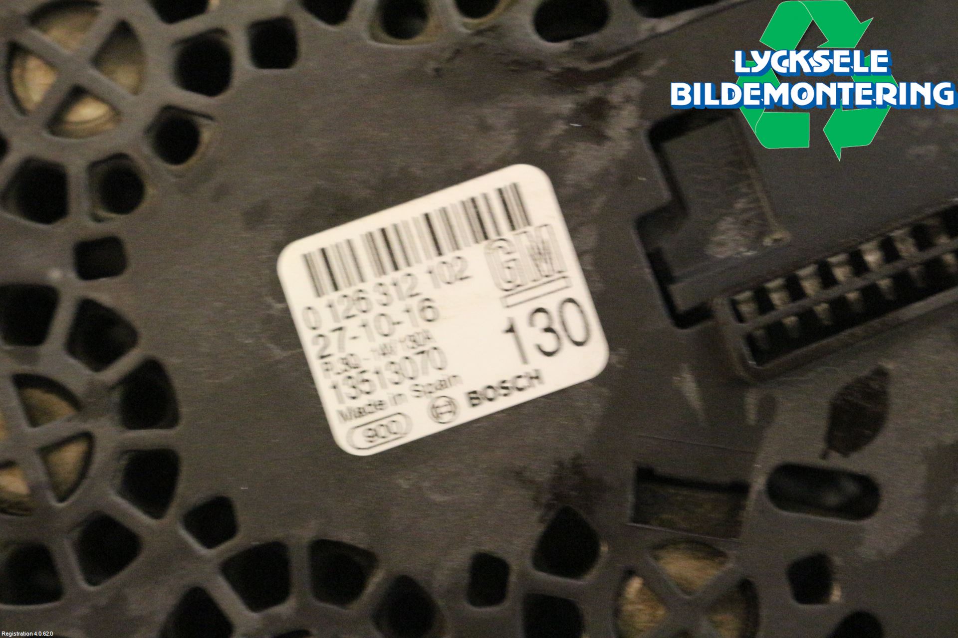 Opel ASTRA K 16-22 Generator