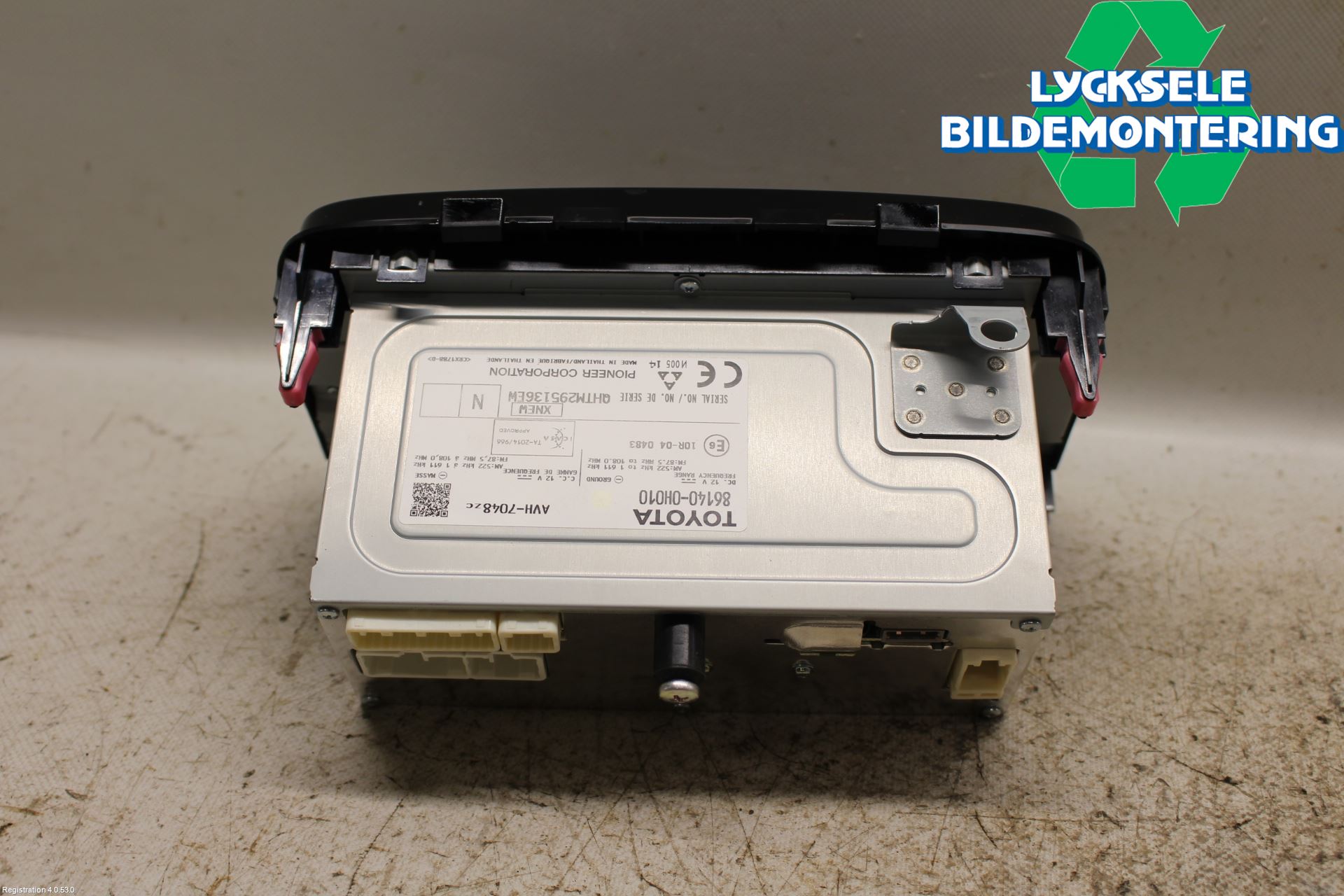 Toyota AYGO 15-21 Cd Radio - Multimediapanel