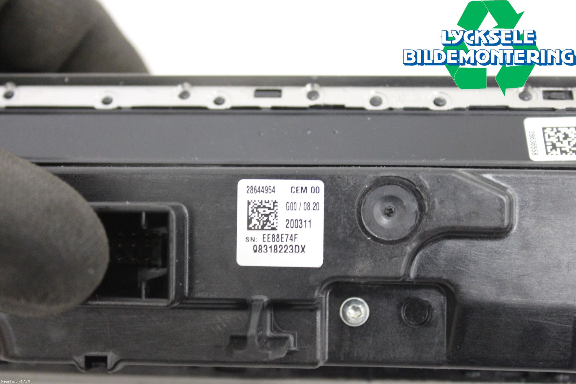 Peugeot 3008 17-24 Strömställare Multifunktion