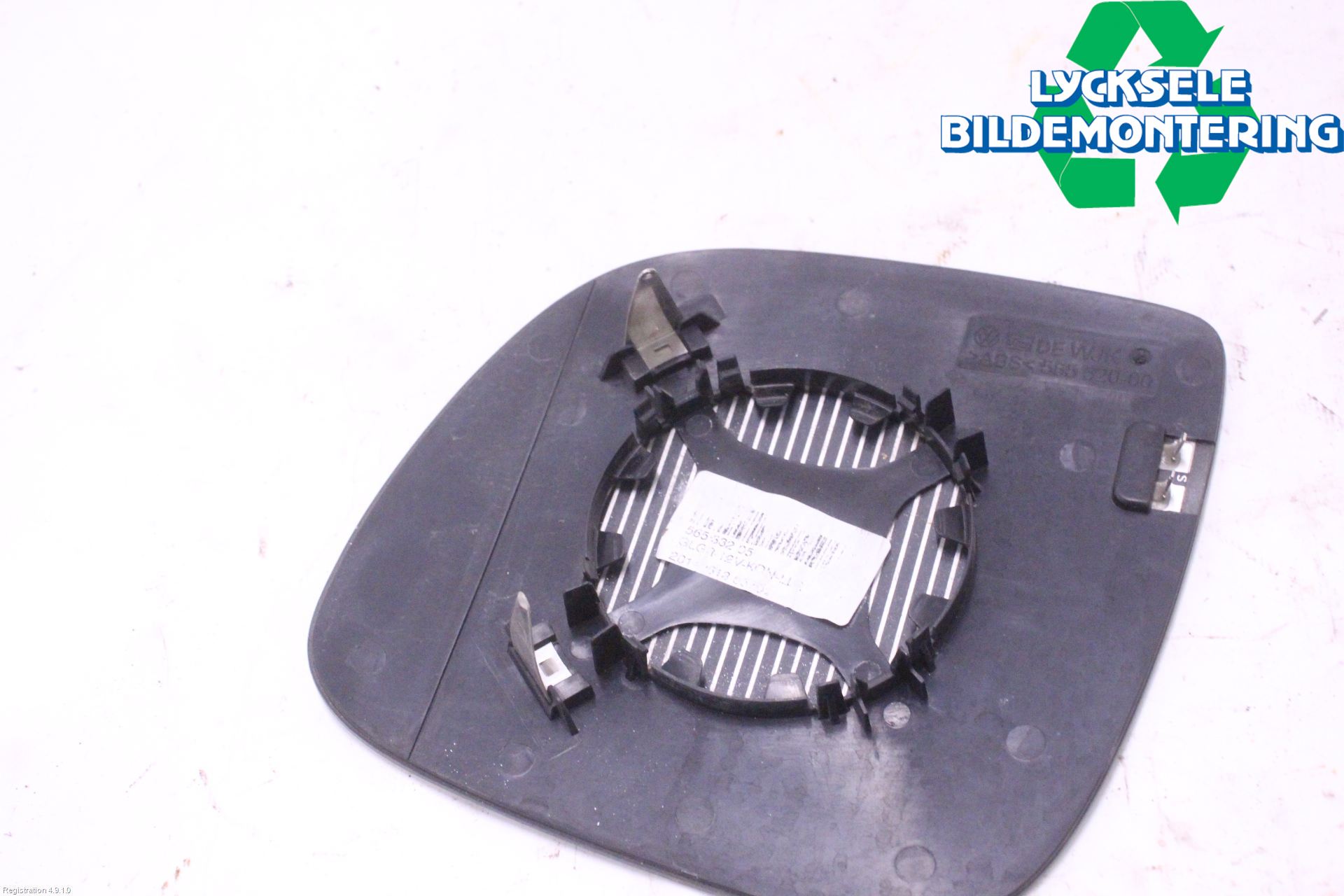 Volkswagen VW AMAROK 2H 10-22 Spegelglas Hö