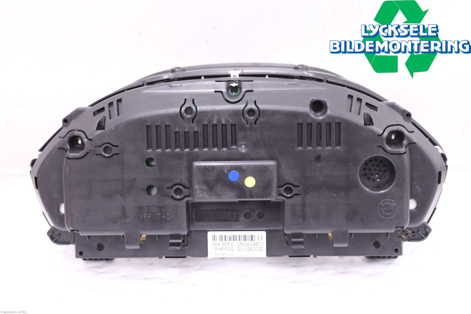 BMW 3 F30/F31/F80 12-19 Instrument Komb