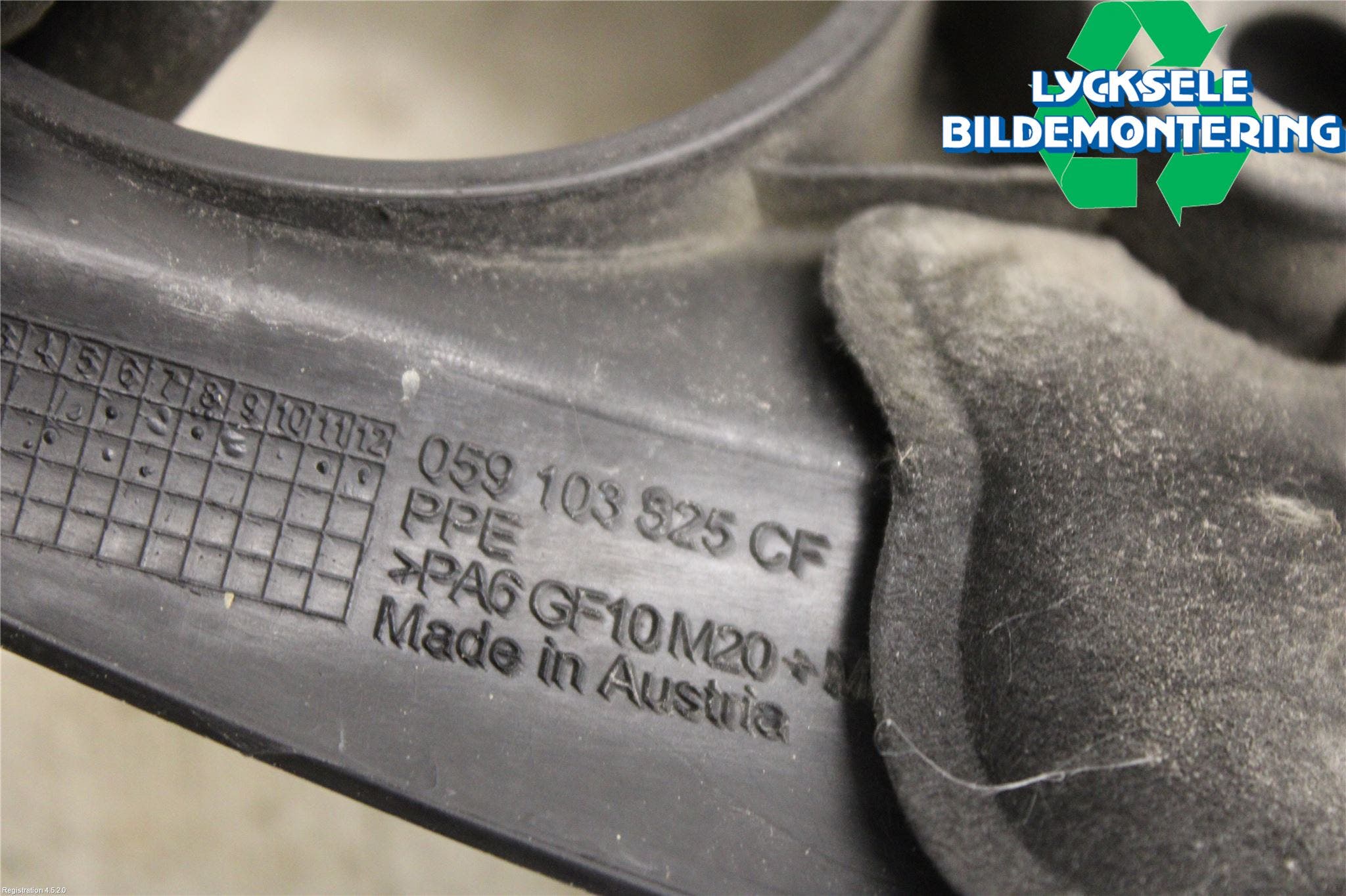 Audi A6/S6 4G 11-18 Motorkåpa