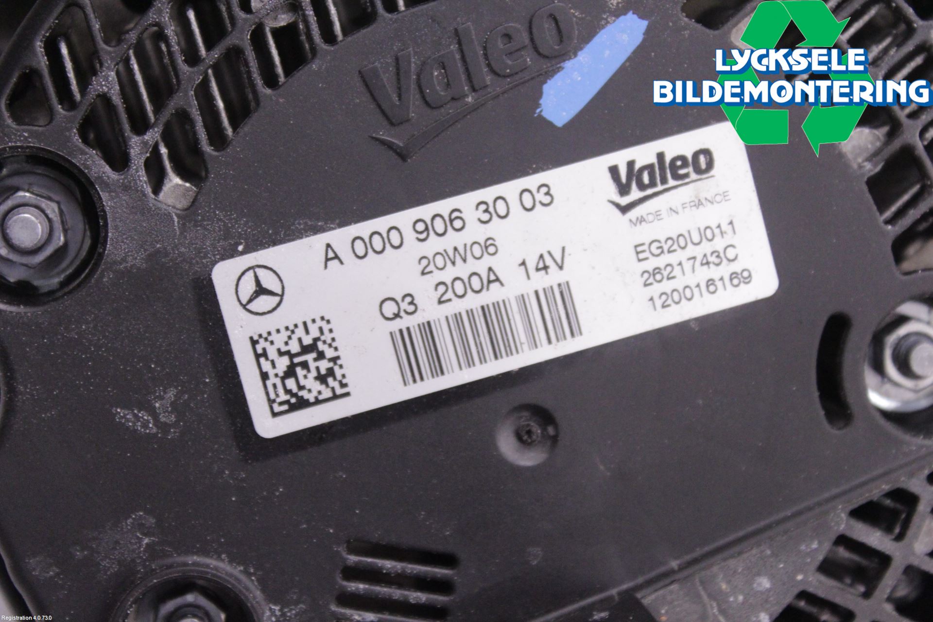 Mercedes-Benz MB C-KLASS (W205) 14-21 Generator