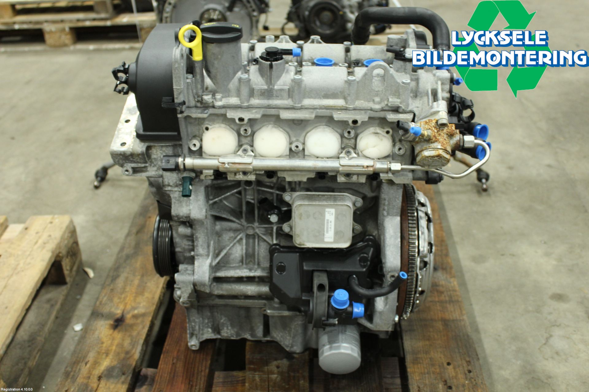 Volkswagen VW POLO 10-17 Motor Bensin