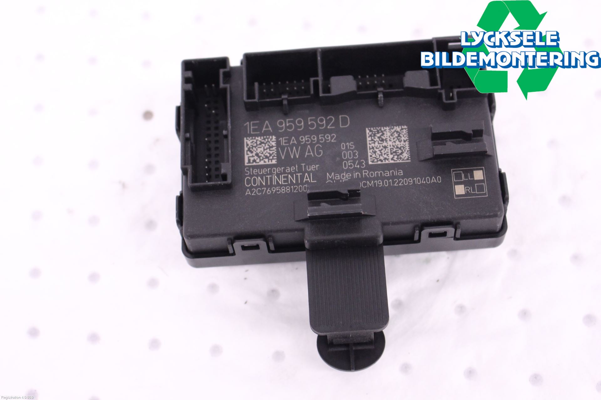 Volkswagen VW ID.4 21- Styrenhet Dörr