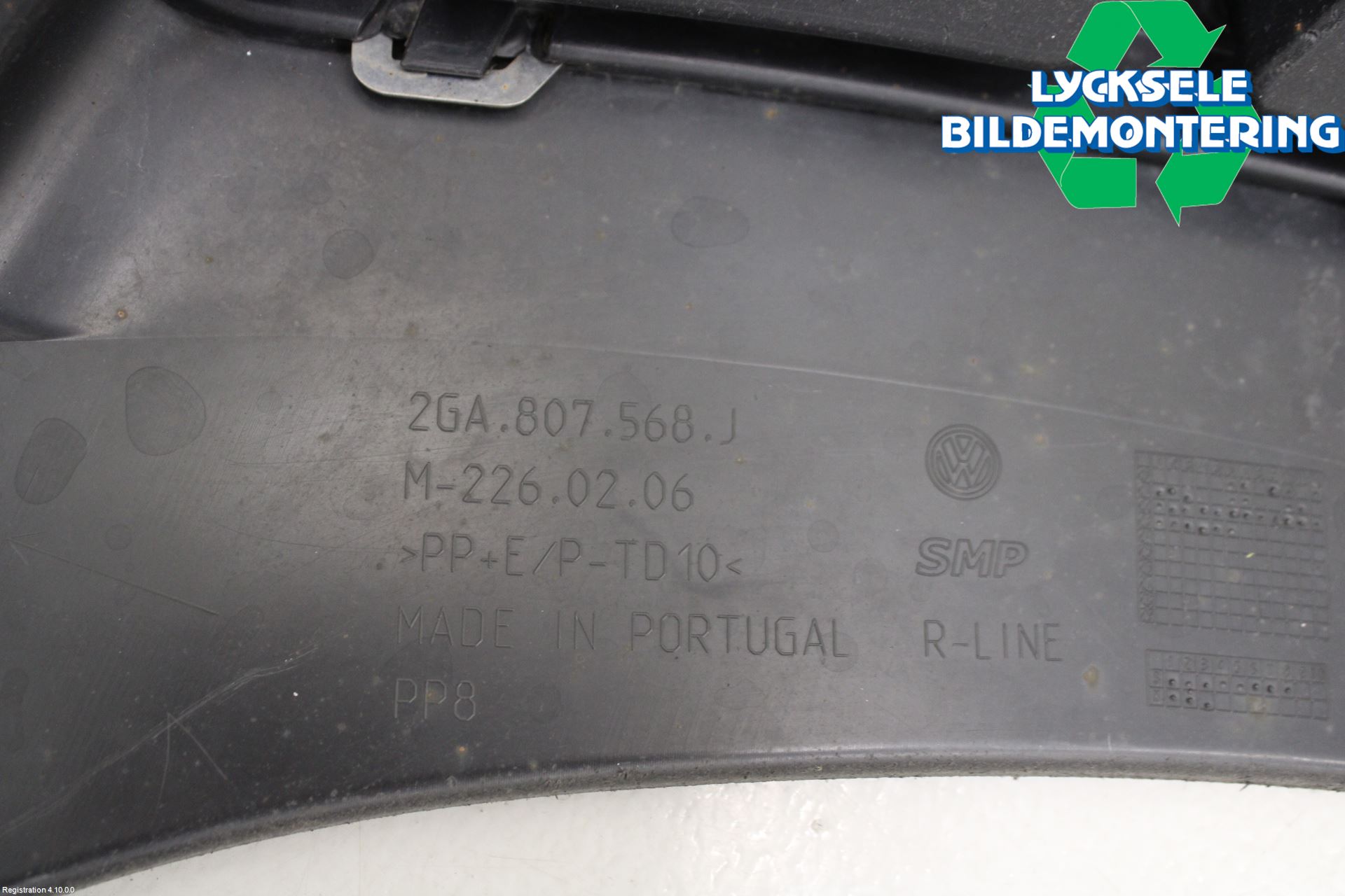 Volkswagen VW T-ROC 18- Spoiler Bak