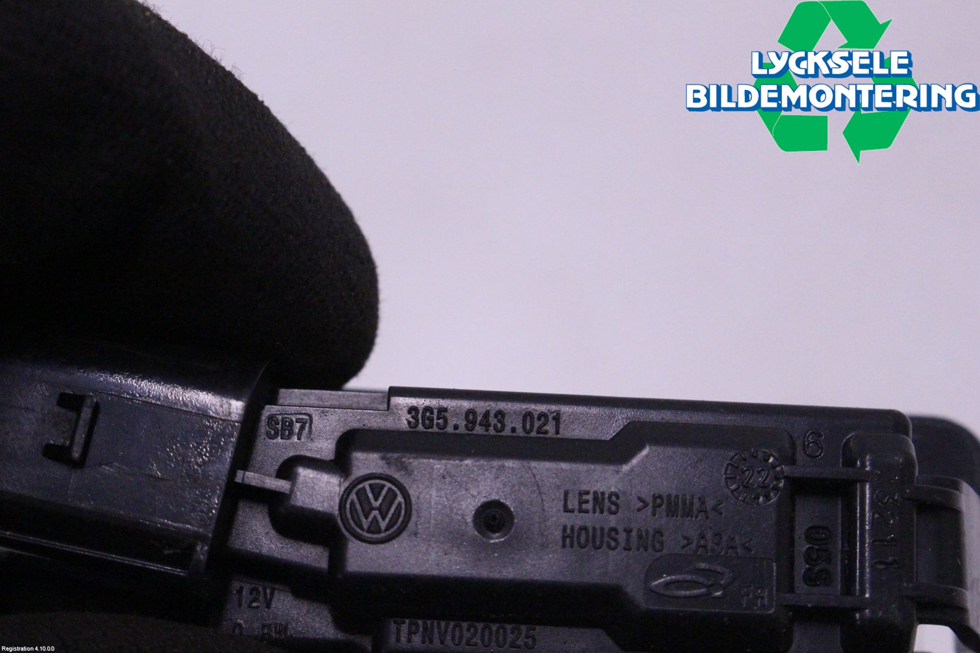 Volkswagen VW T-ROC 18- Skylt Belysning