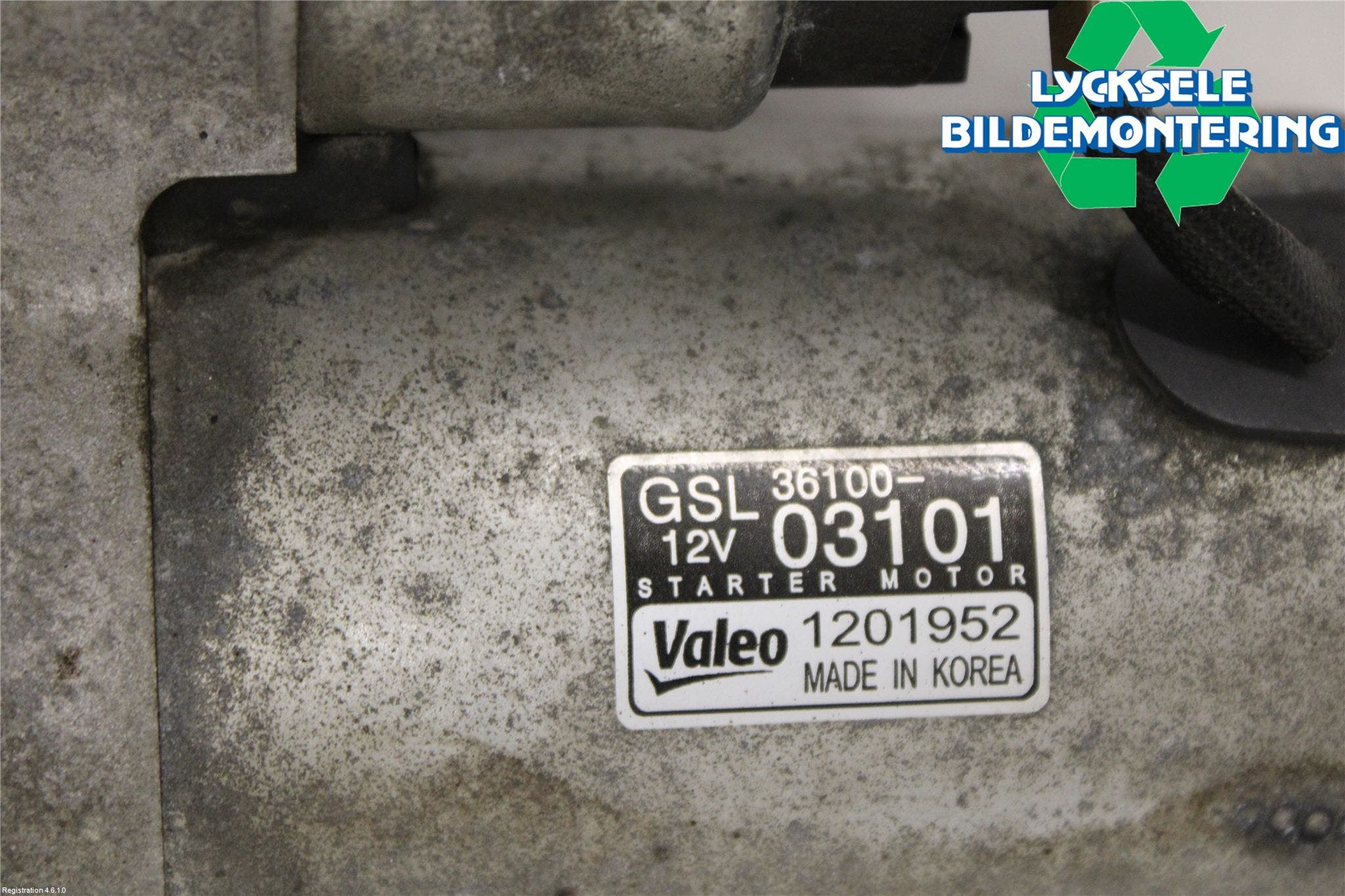 Hyundai i20 GB 15-20 Startmotor Diesel