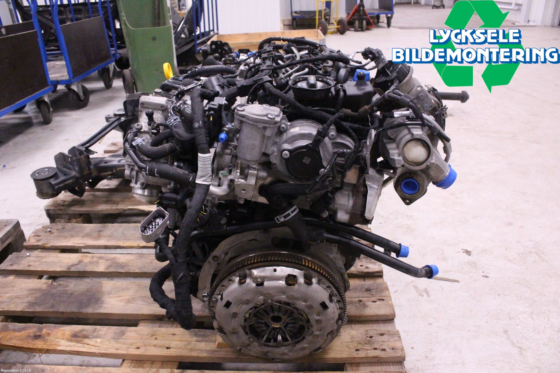 Volkswagen VW GOLF / E-GOLF VII 13-20 Motor Diesel