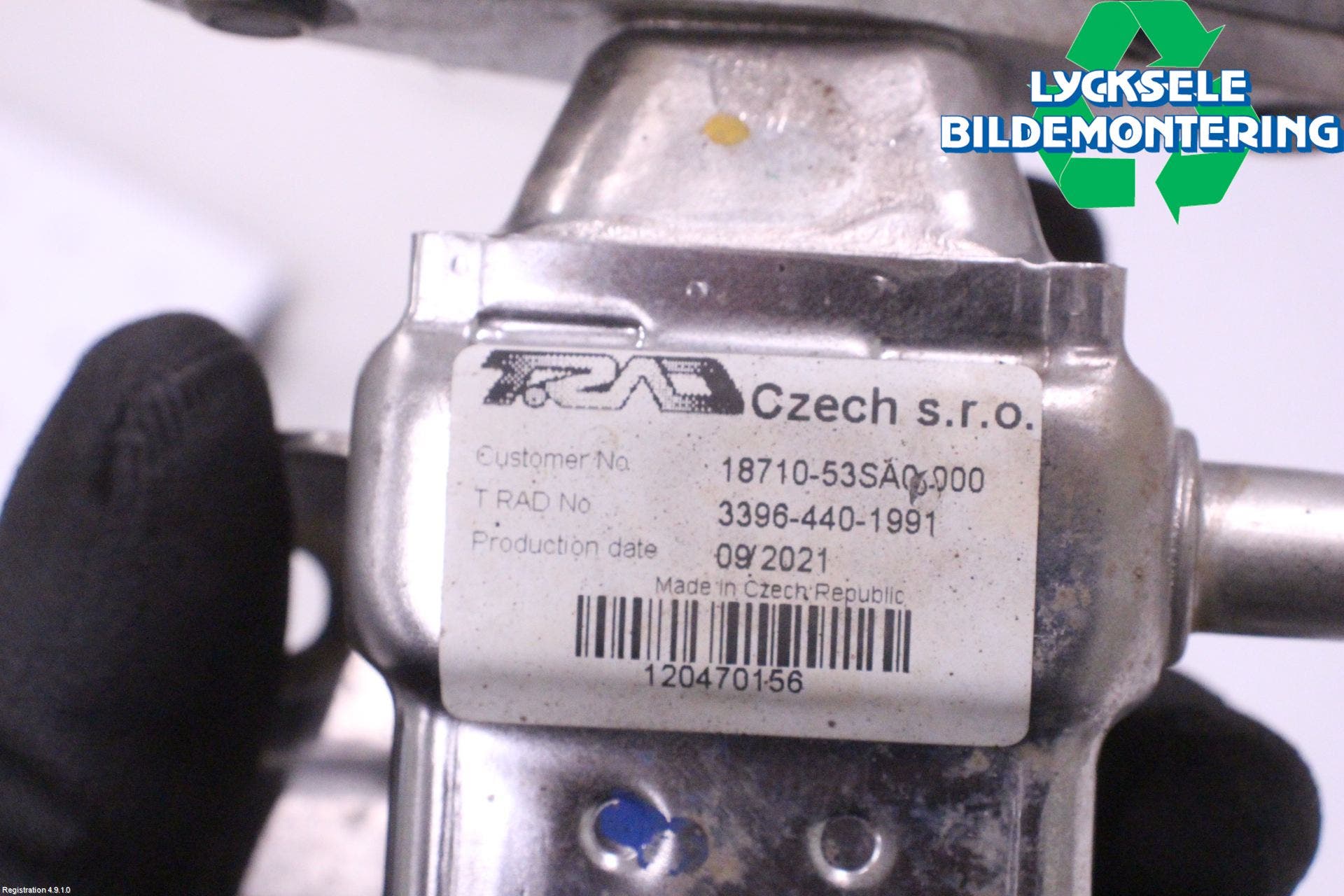 Suzuki ACROSS 21- Avgaskylare