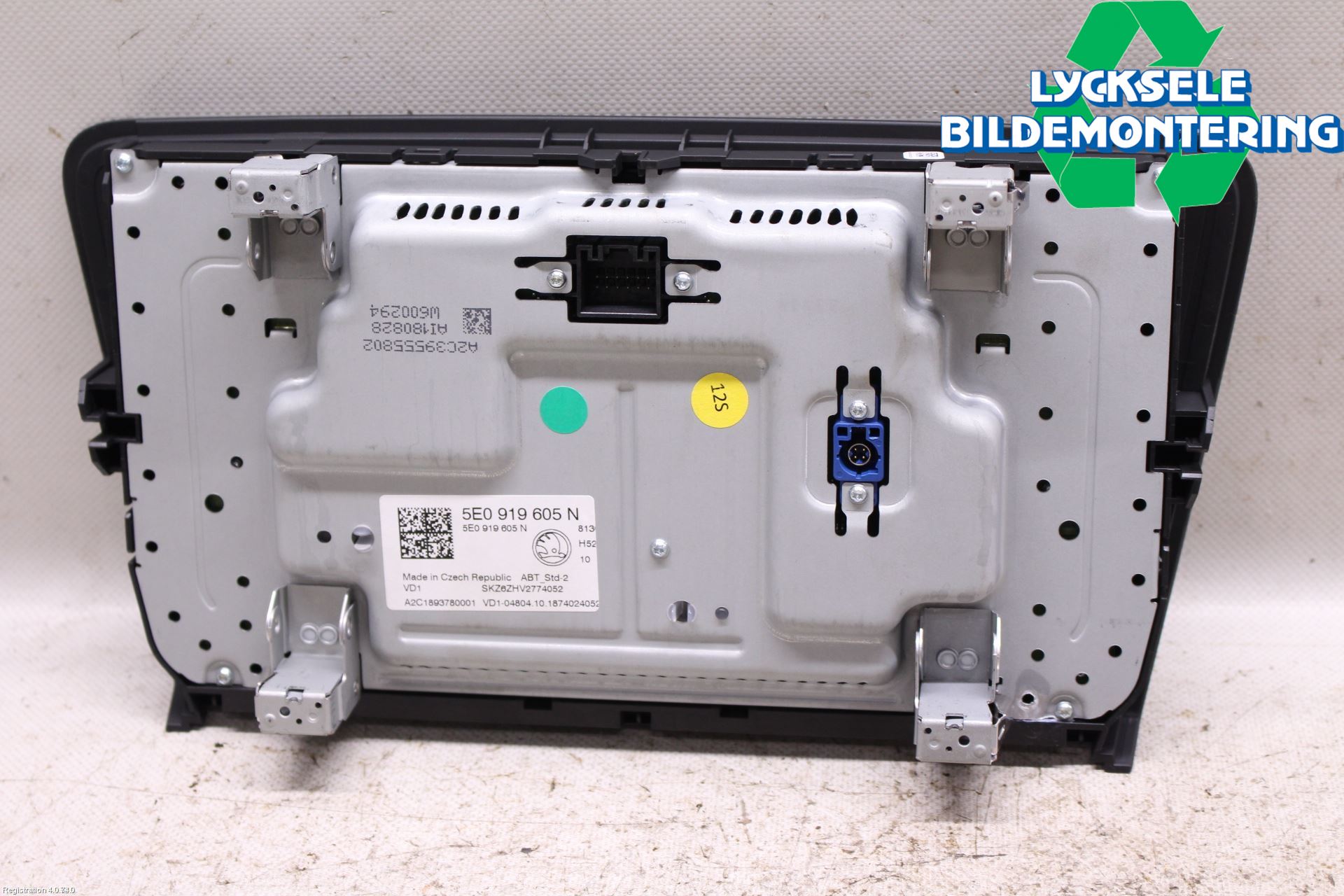 Skoda OCTAVIA (5E) 13-20 Multifunktionsdisplay