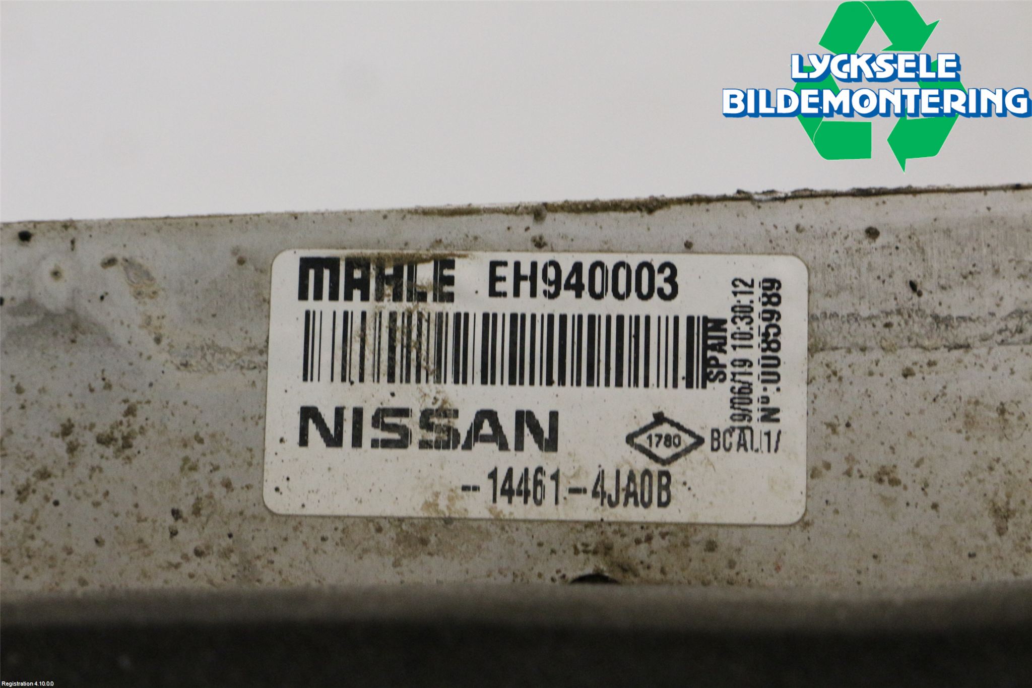 Nissan NAVARA, TREK-1 17-21 Laddluft-Intercooler Kyl