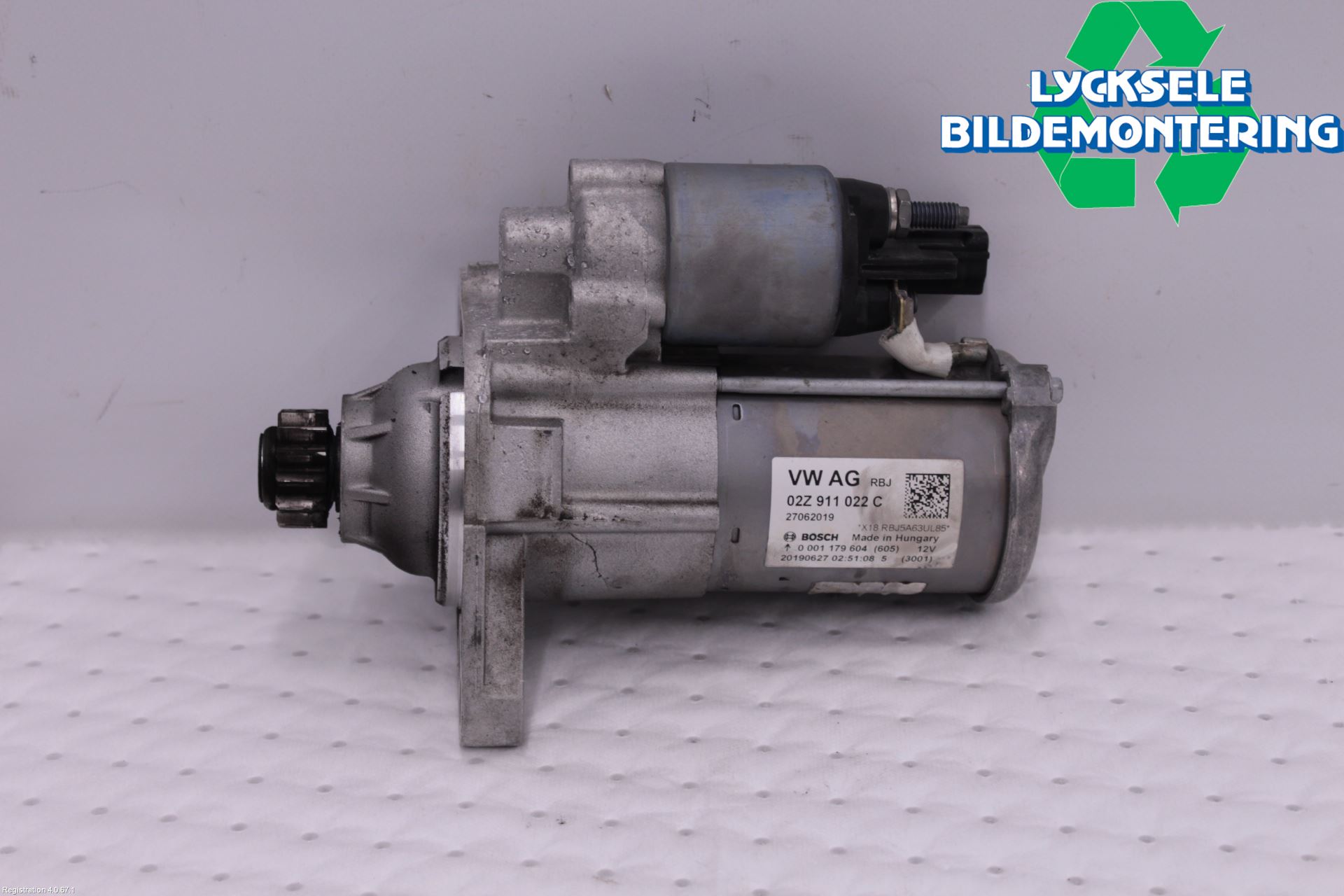 Volkswagen VW GOLF / E-GOLF VII 13-20 Startmotor