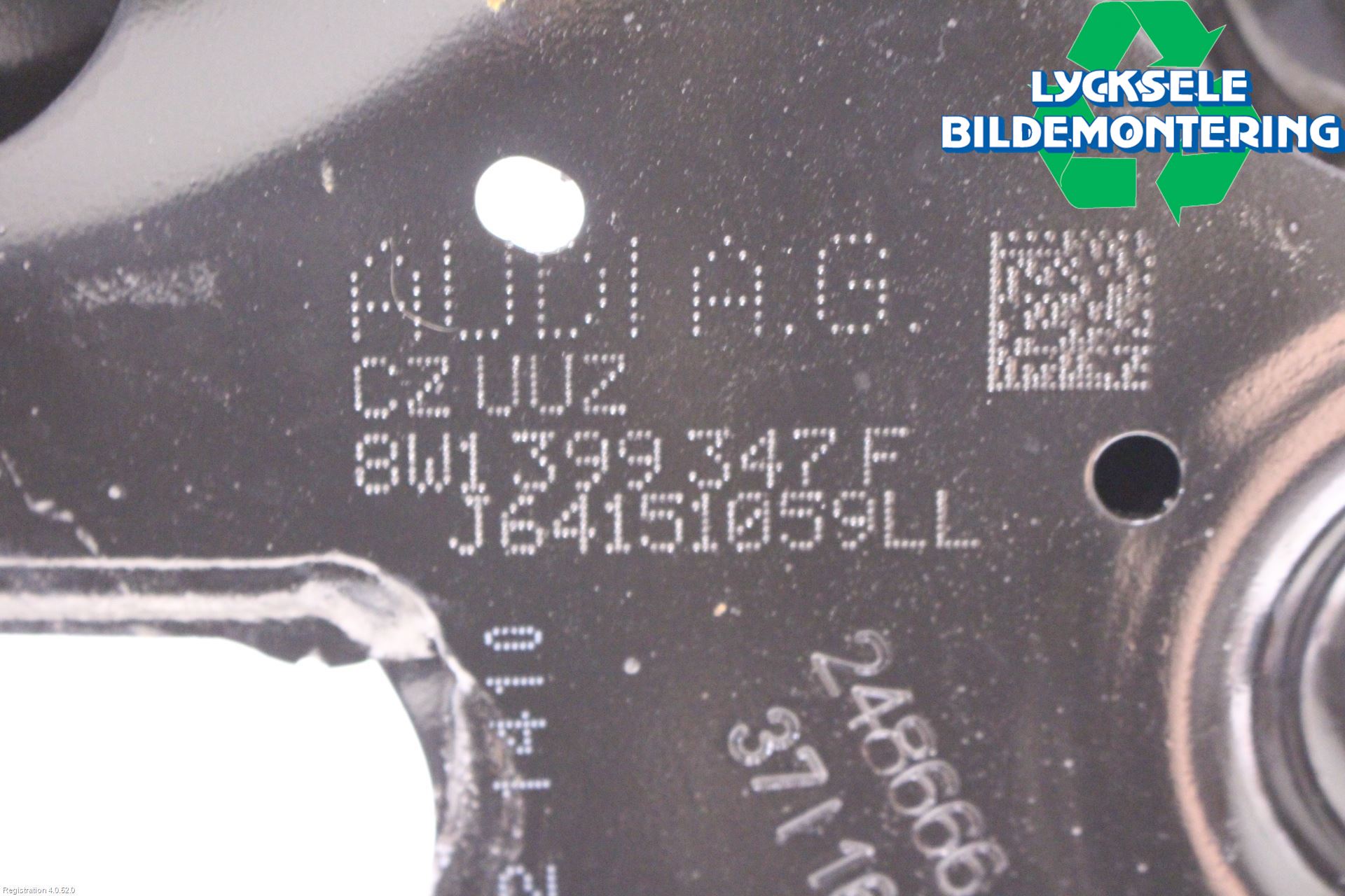 Audi A4/S4 B9 16-19 Framvagnsbalk