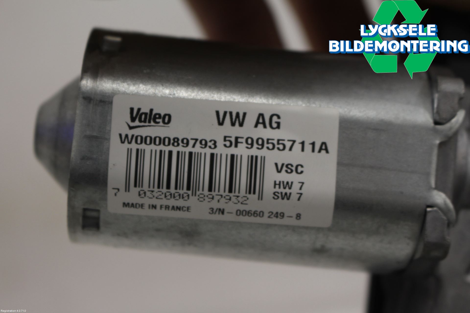 Seat LEON 13-20 Torkarmotor Baklucka