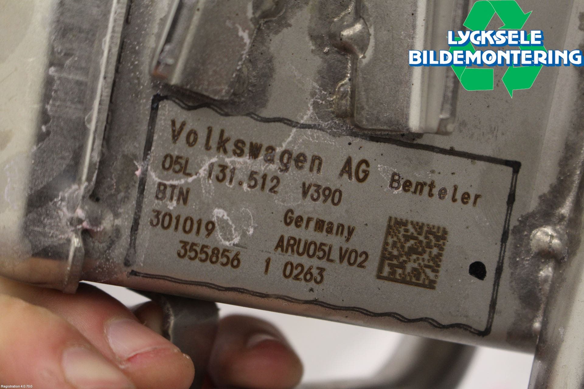 Audi A6 F2/C8 19- Avgaskylare