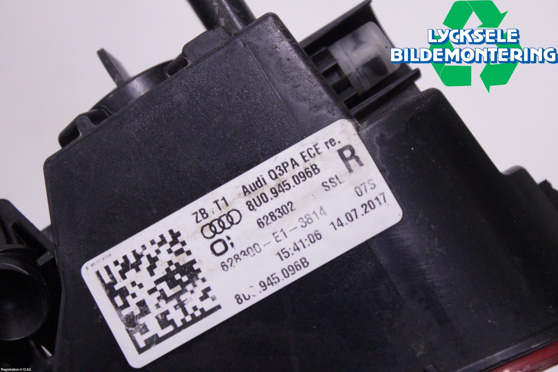 Audi Q3 8U 12-18 Bakljus Höger