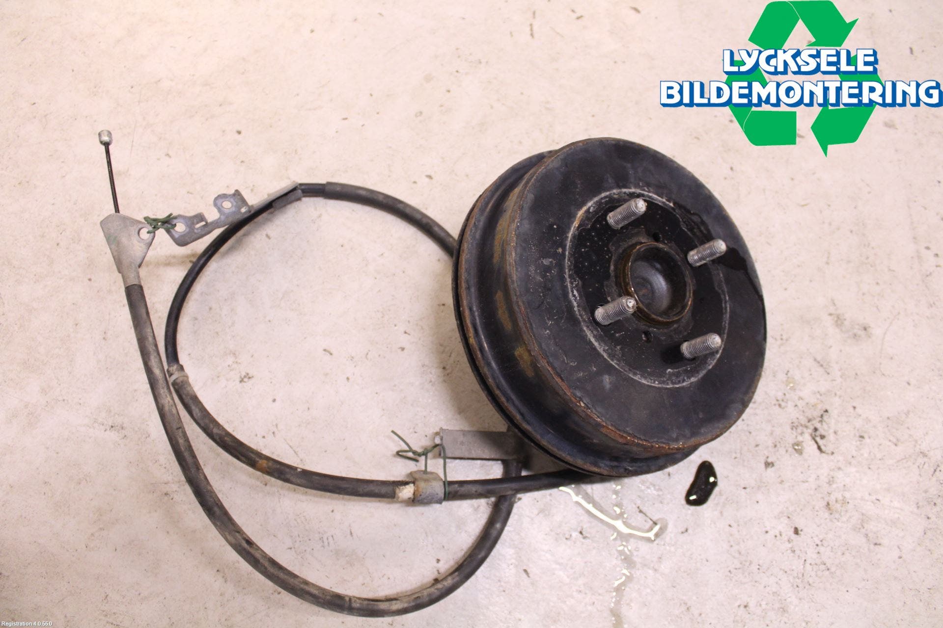 Toyota YARIS XP130 15-20 Bromstrumma Bak