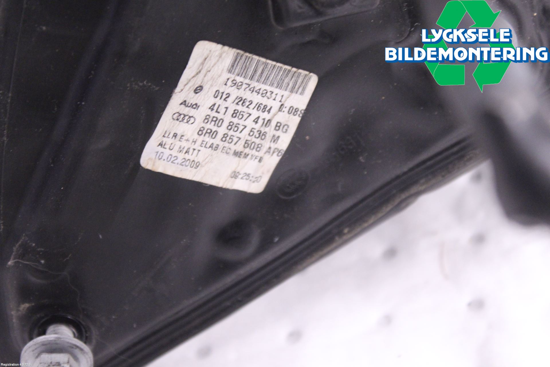 Audi Q7/SQ7 Spegel Yttre El Hö