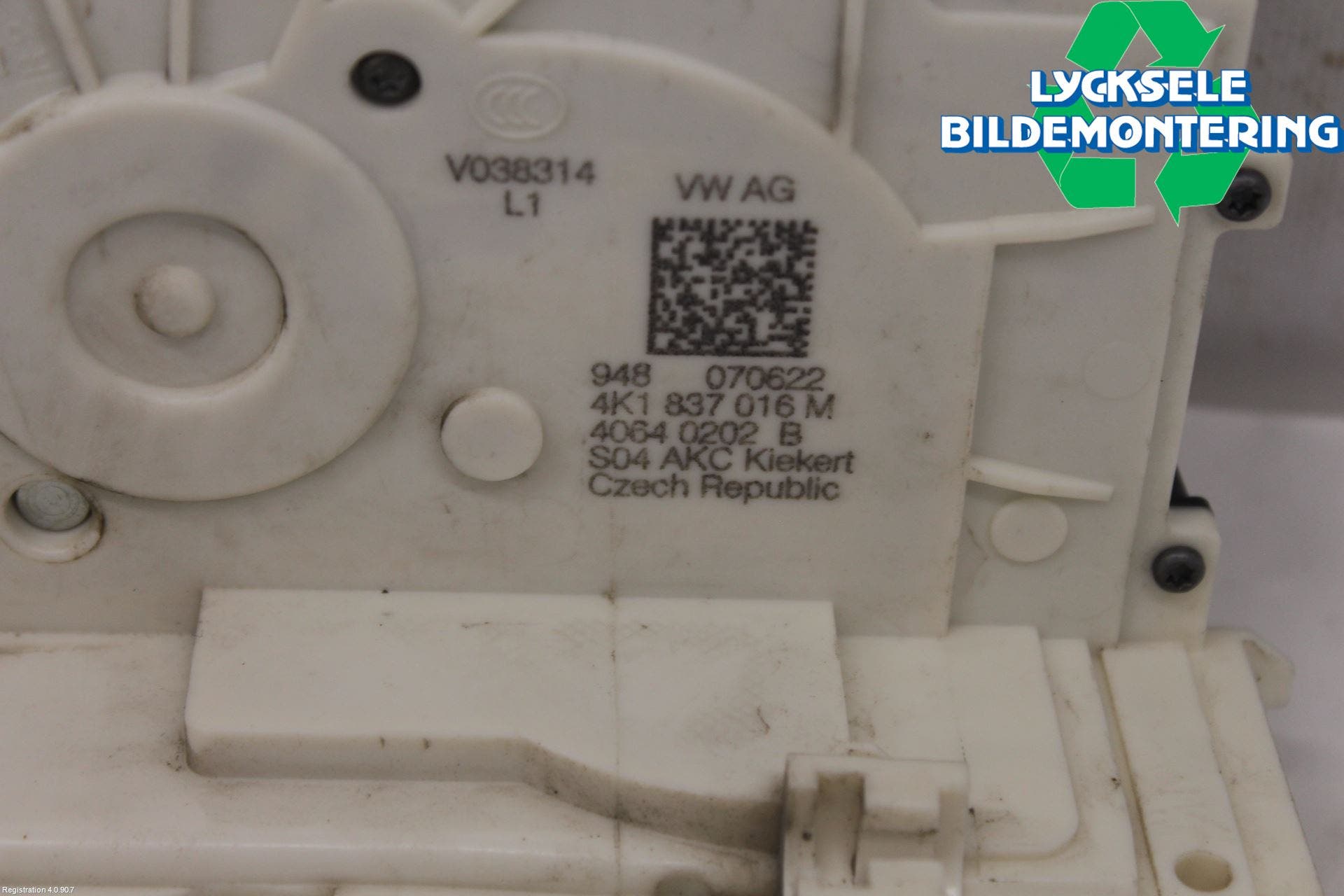 Volkswagen VW ID.4 21- Låskista-Dörrlås