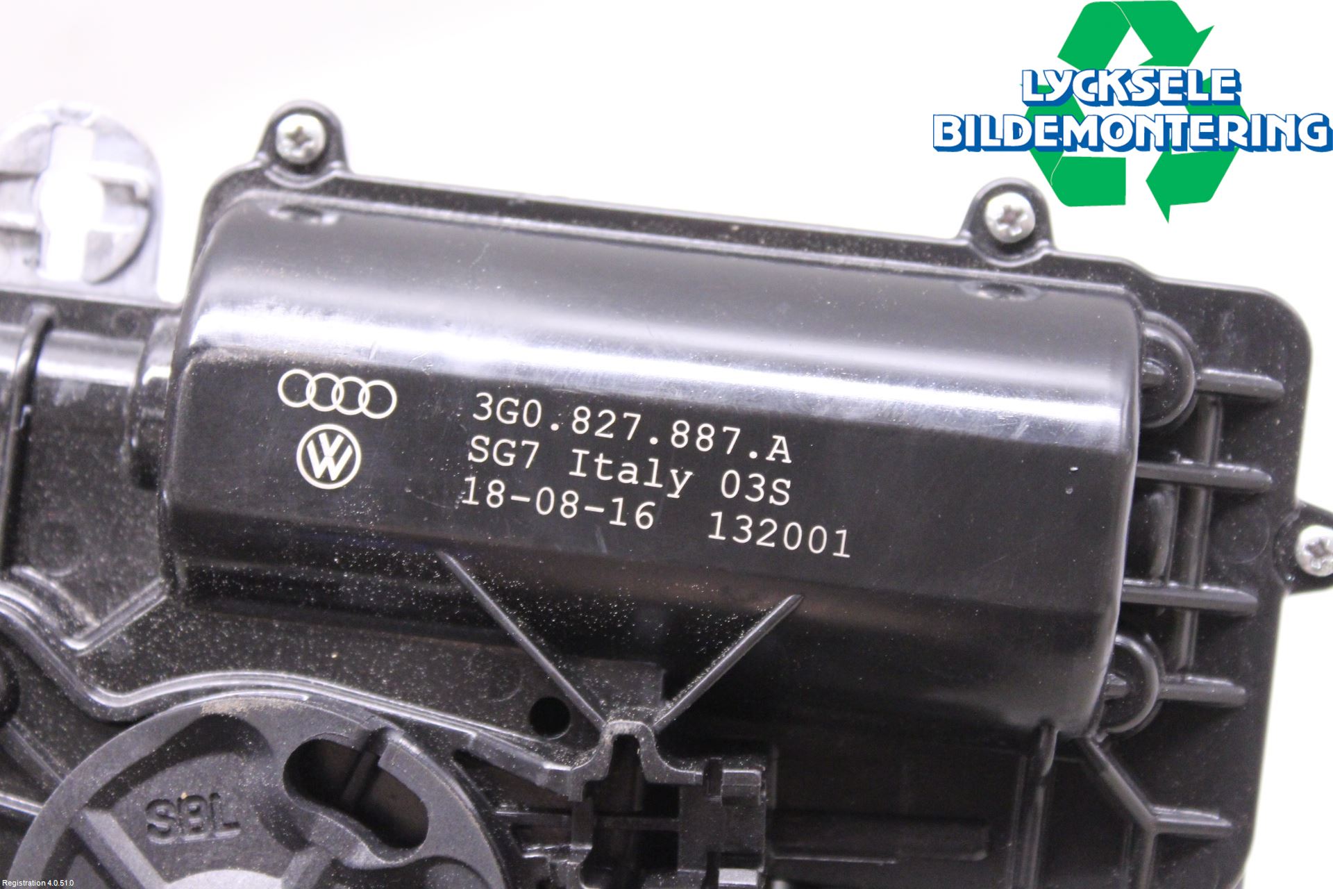 Volkswagen VW PASSAT 15-19 Bakluckeöppnare Automatisk