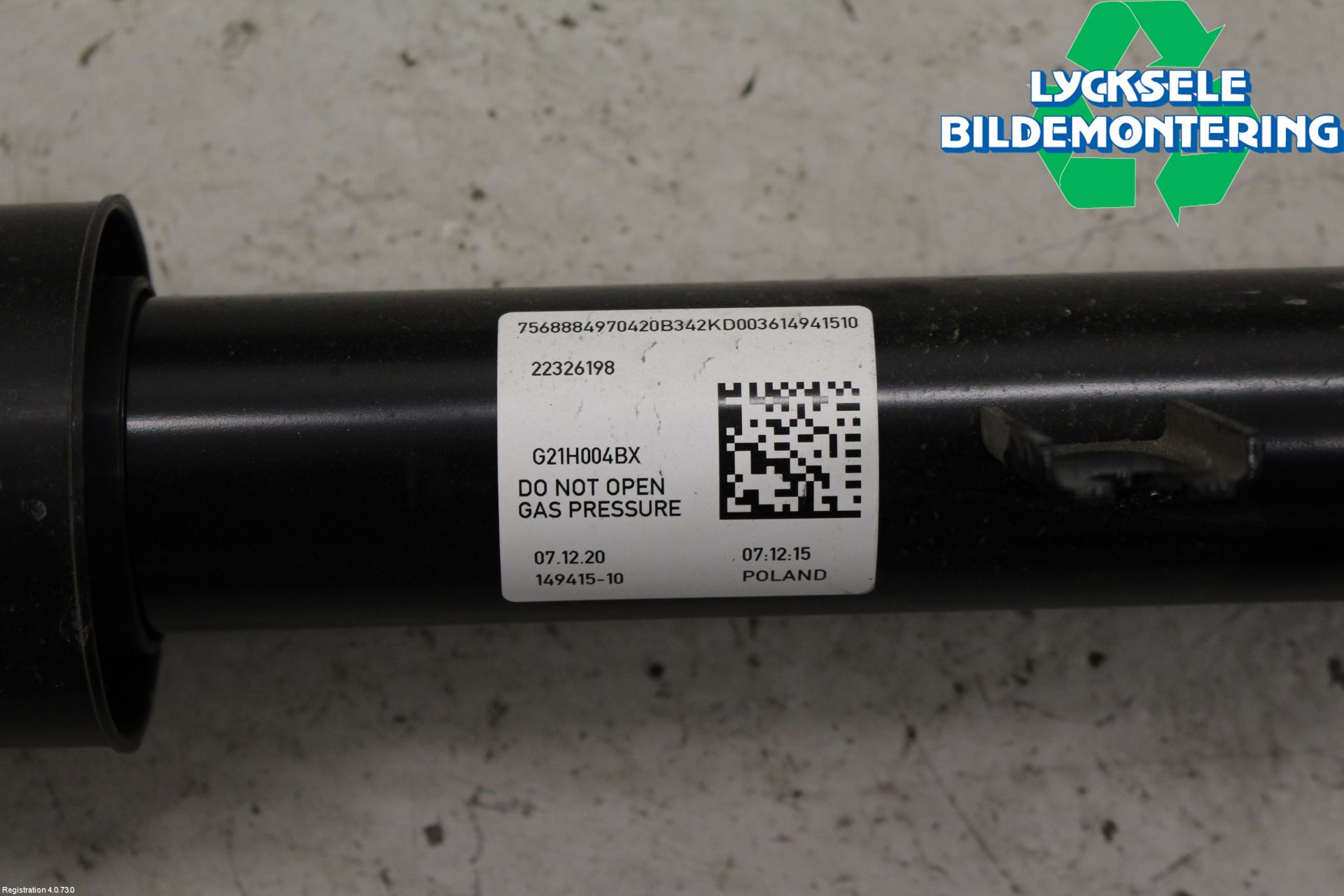 BMW 3 G20/G21/G80/G81 19- Stötdämpare Bak