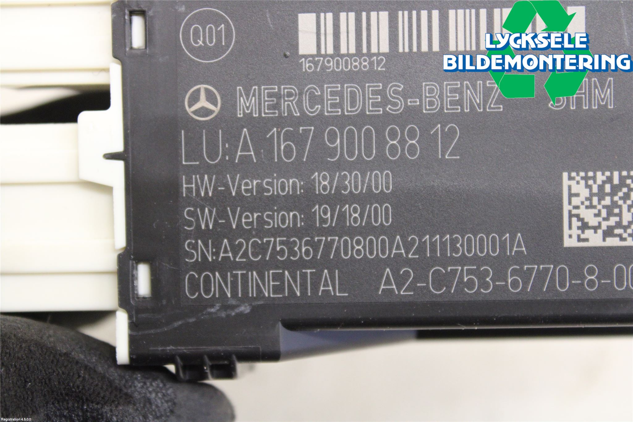 Mercedes-Benz MB GLE-KLASS (W167/V167/C167) 19- Relä Stolvärme