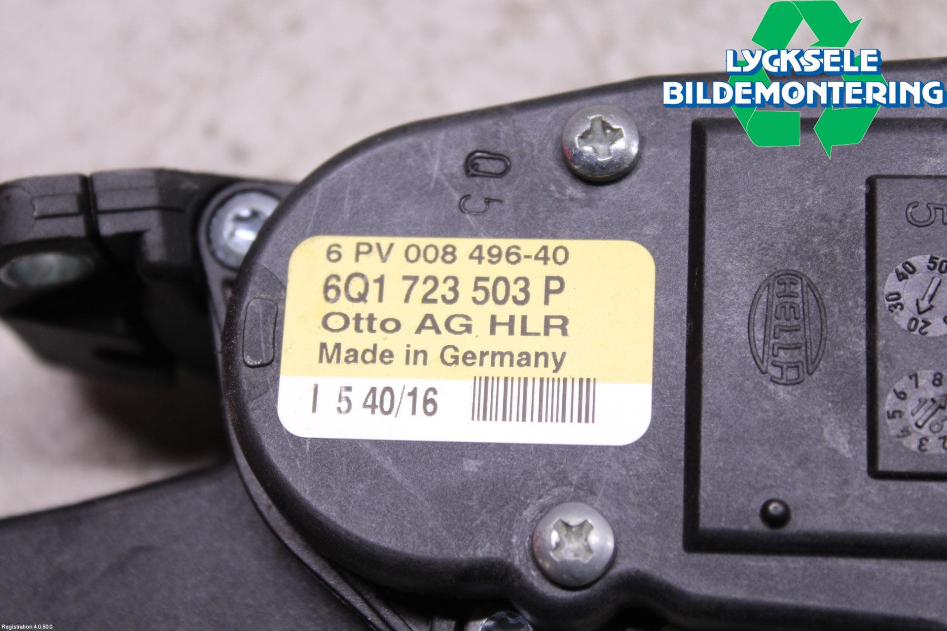 Volkswagen VW AMAROK 2H 10-22 Gaspedal