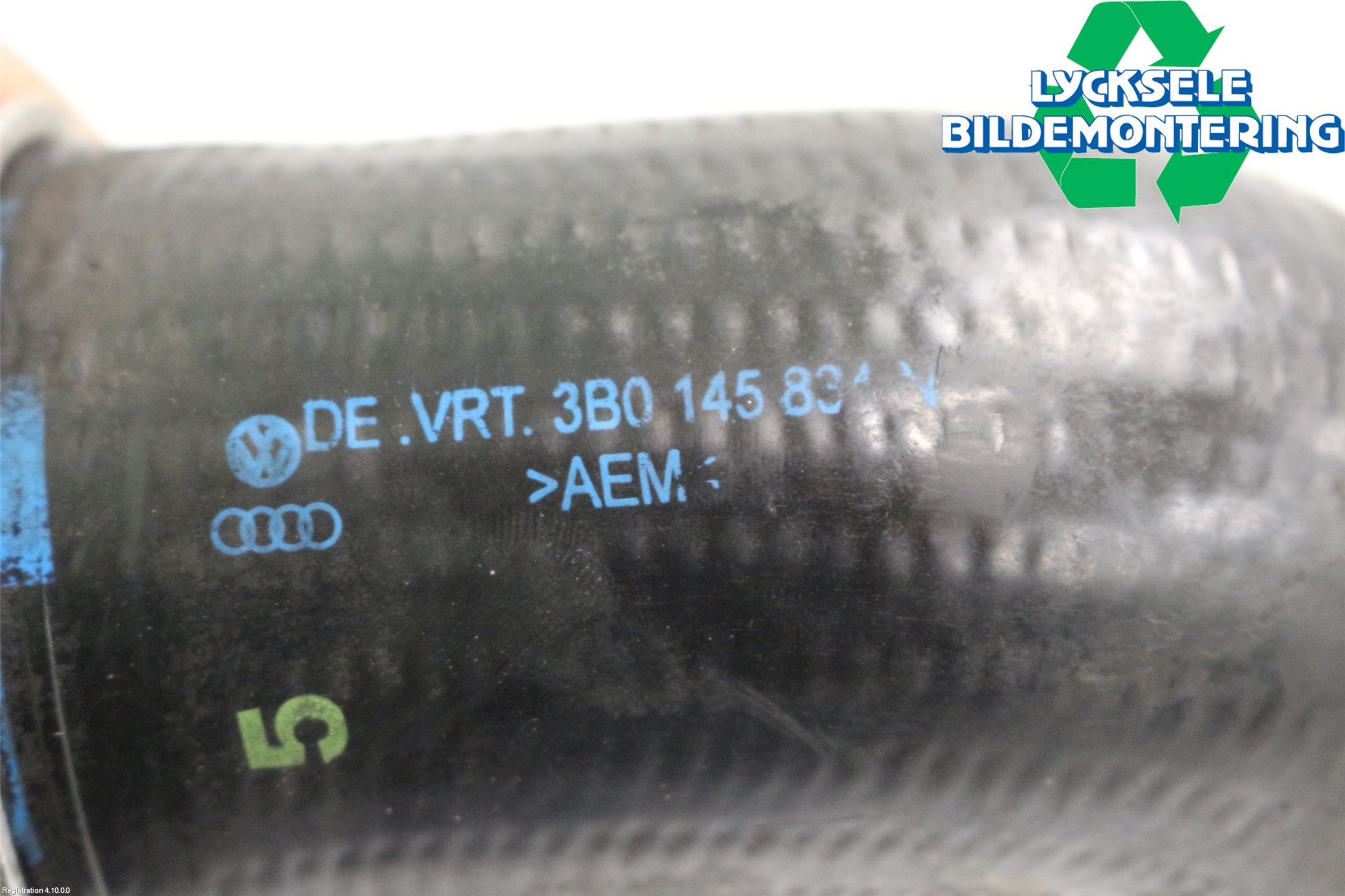 Volkswagen VW PASSAT 01-05 Laddluft-Intercoolerrör