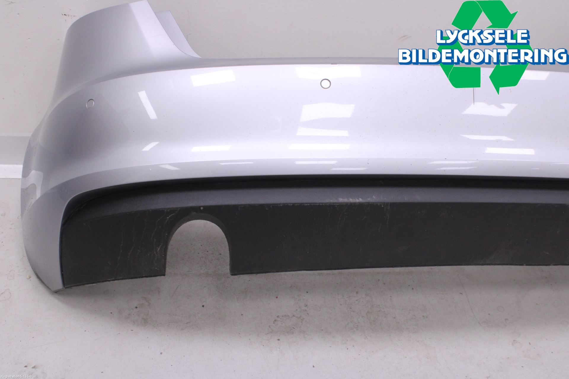 Audi A3/S3 8V 13-20 Stötfångarbeklädnad Bak