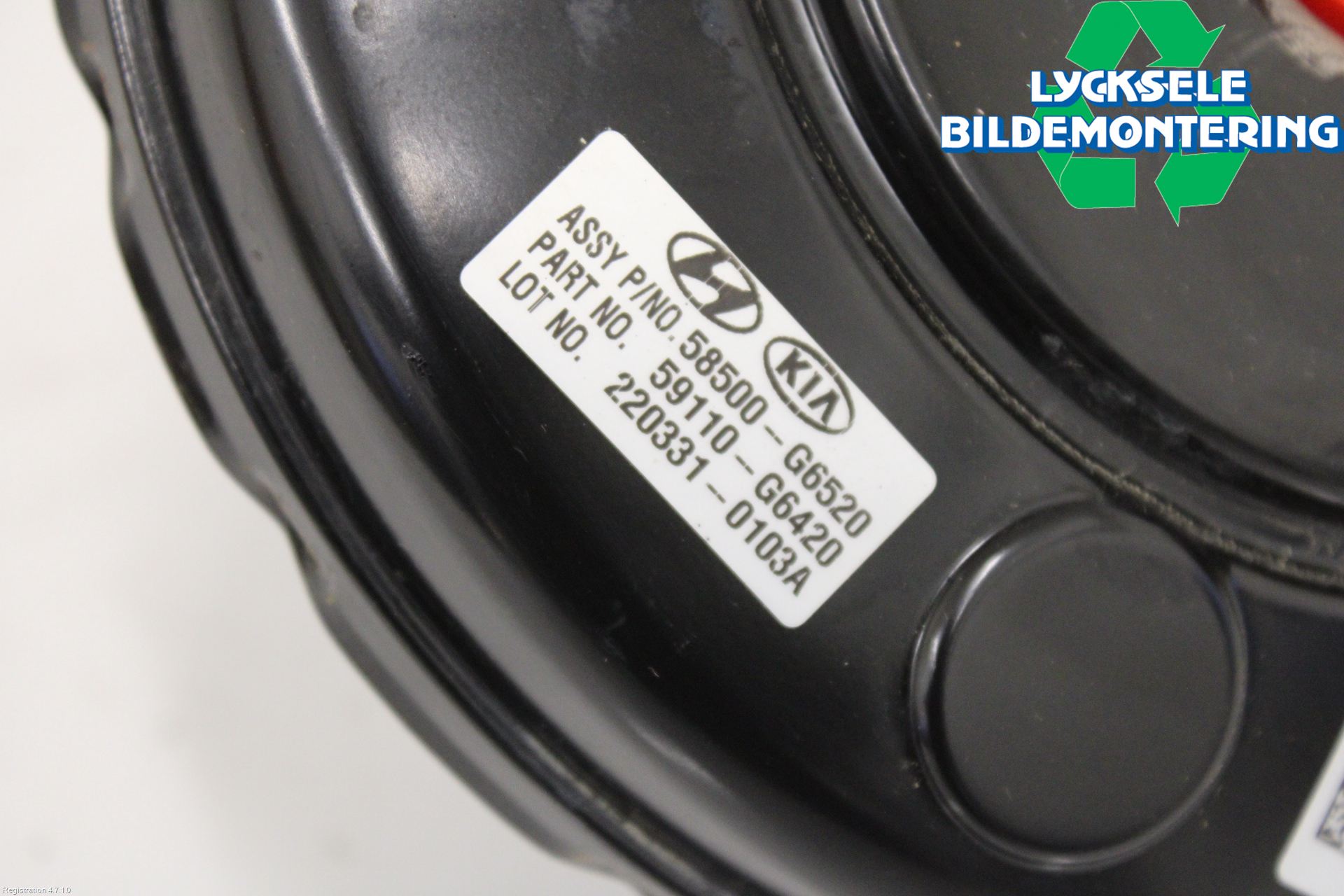 Kia PICANTO 17- Bromsservo