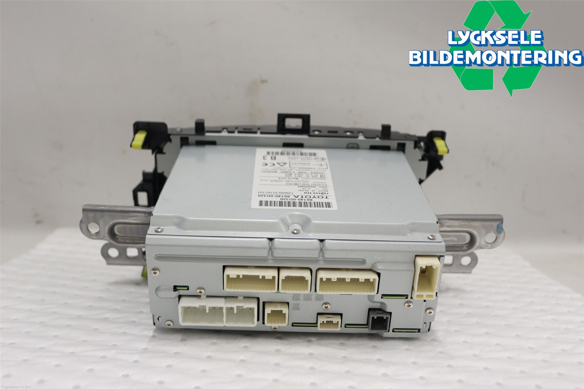 Toyota YARIS XP130 15-20 Cd Radio - Multimediapanel