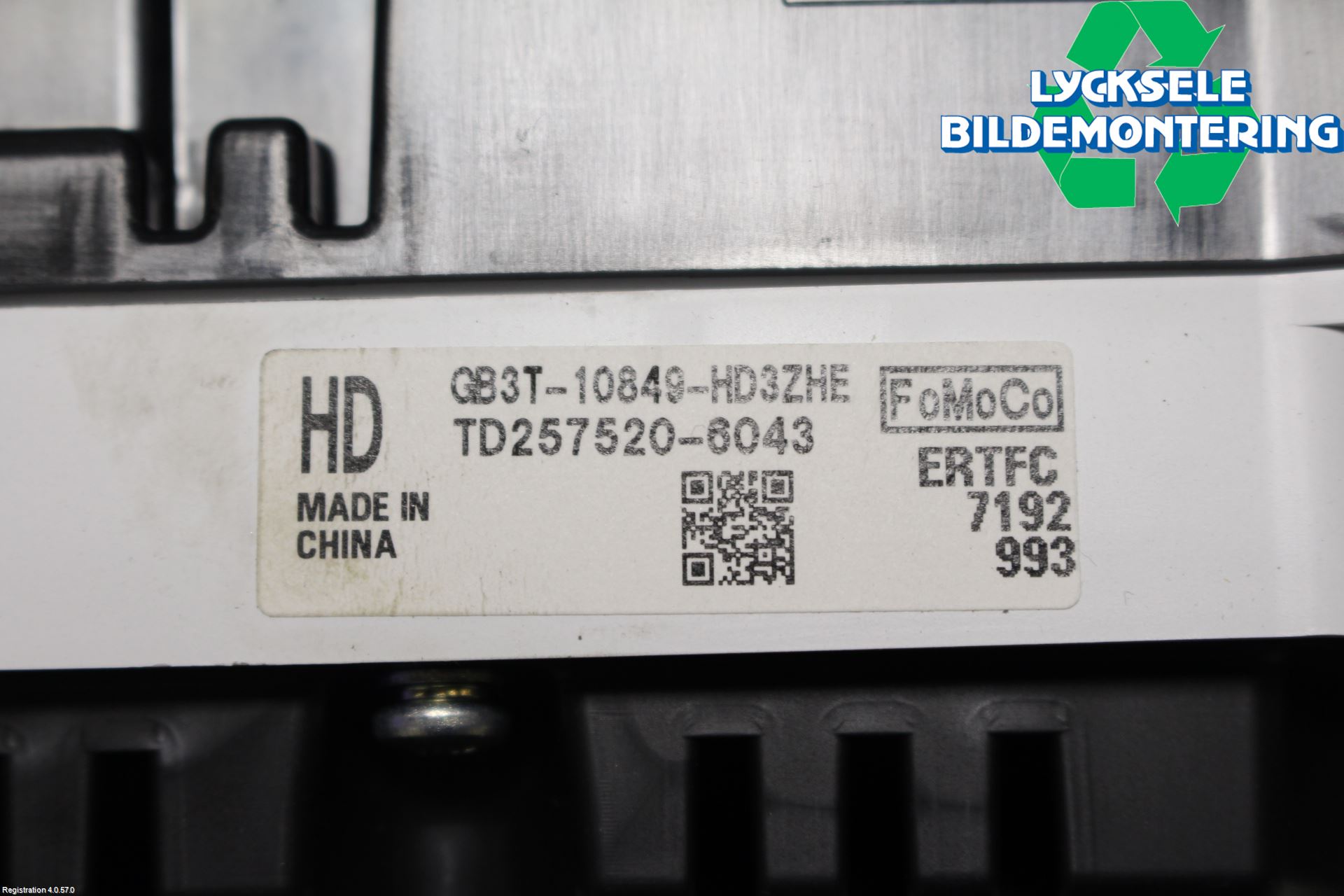 Ford RANGER EU 12-23 Instrument Komb