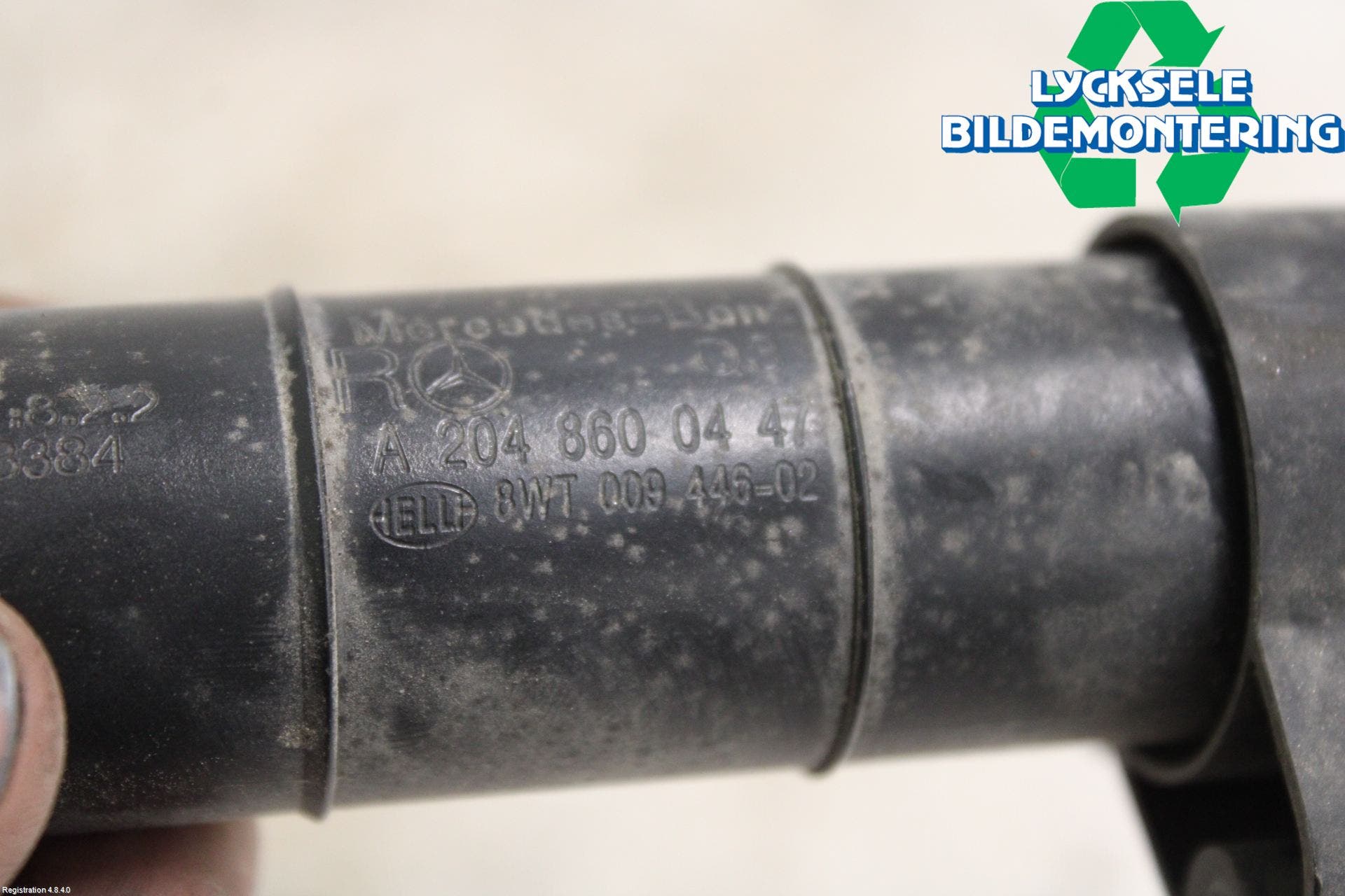 Mercedes-Benz MB C-KLASS (W204) 07-15 Spolarmunstycke Strålkastare