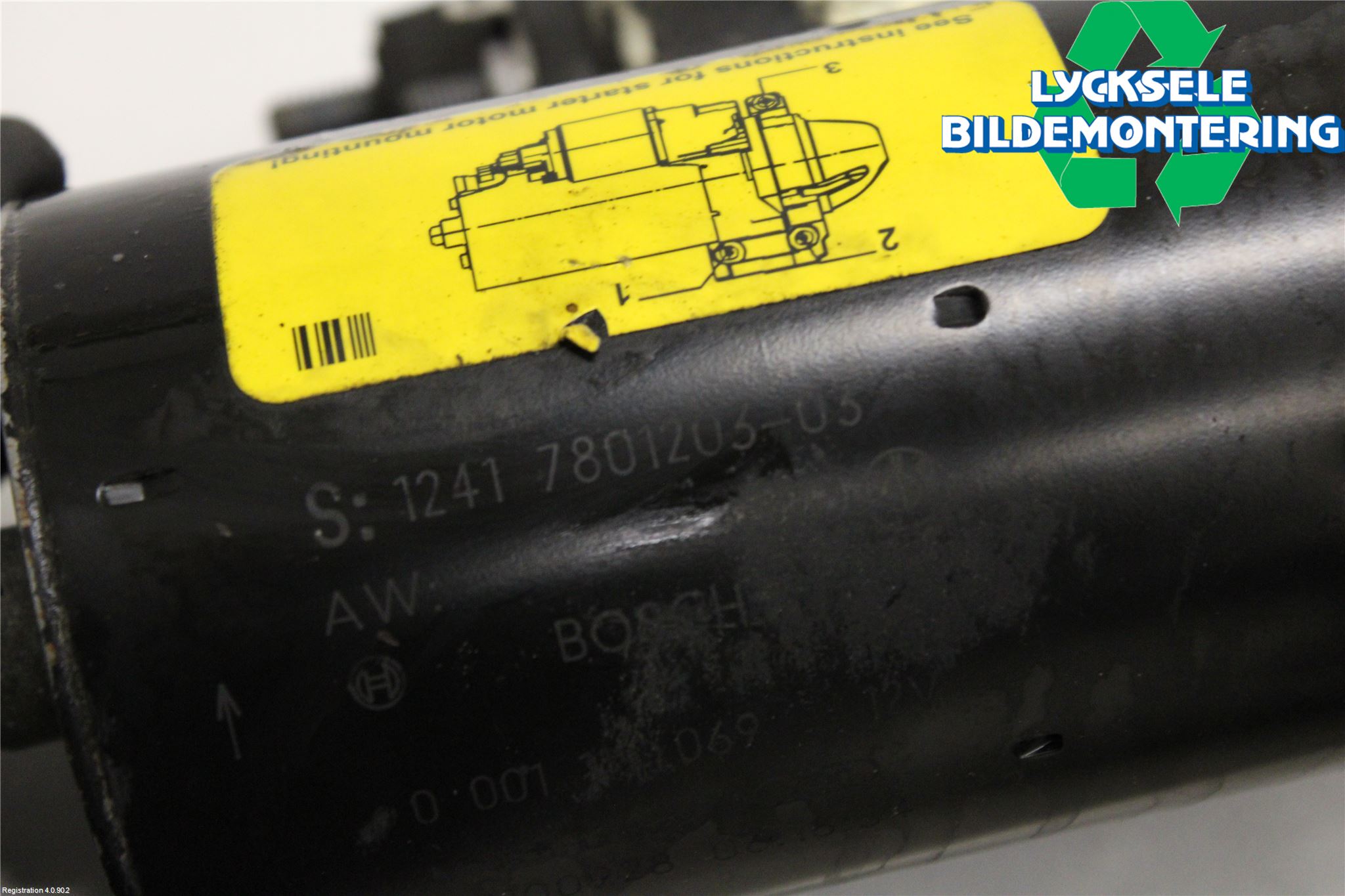 BMW 5 GT F07 09-17 Startmotor Diesel