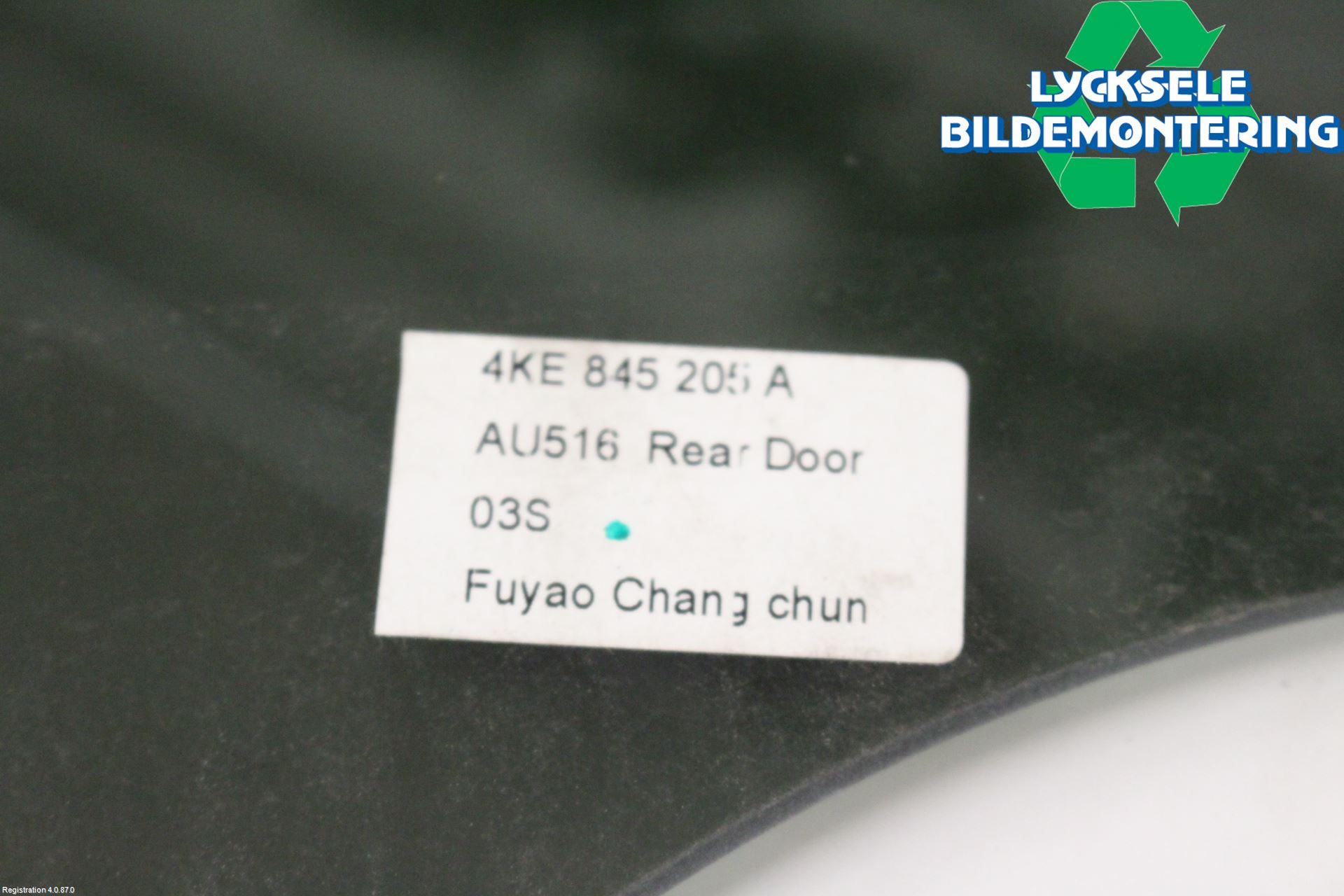 Audi E-TRON, S GE 19- Dörruta Bak Vänster